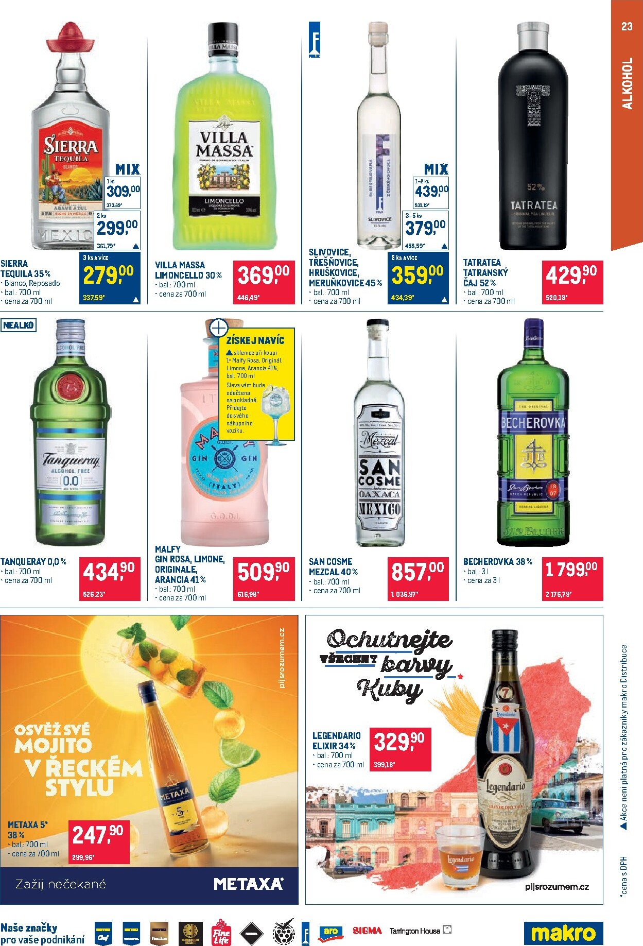 makro - Budoucí Makro - Pro milovníky jídla leták platný od středy 22.04.2026 do úterý 05.05.2026 - page: 23