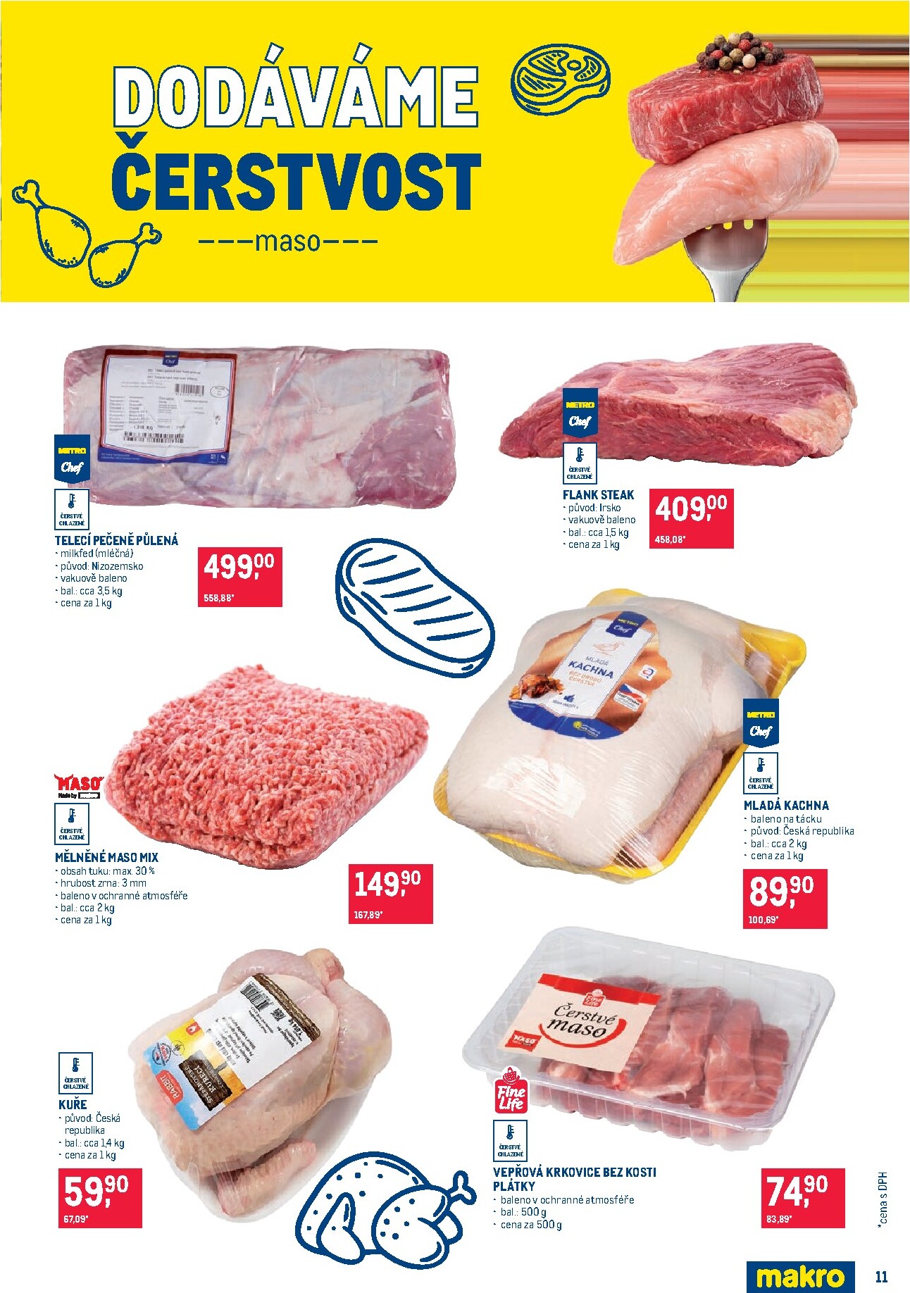 makro - Budoucí Makro - Pro milovníky jídla leták platný od středy 22.04.2026 do úterý 05.05.2026 - page: 11