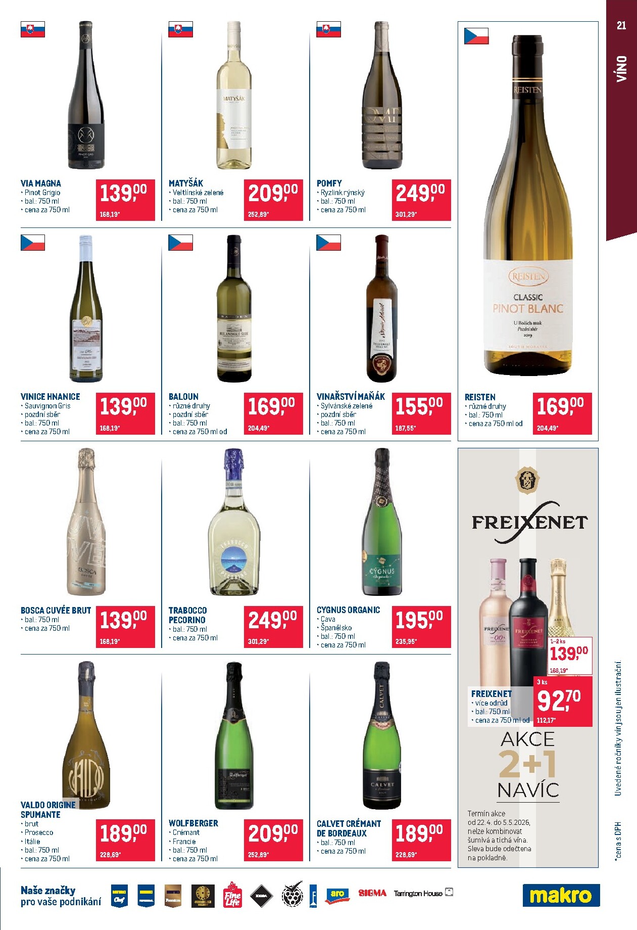 makro - Budoucí Makro - Pro milovníky jídla leták platný od středy 22.04.2026 do úterý 05.05.2026 - page: 21