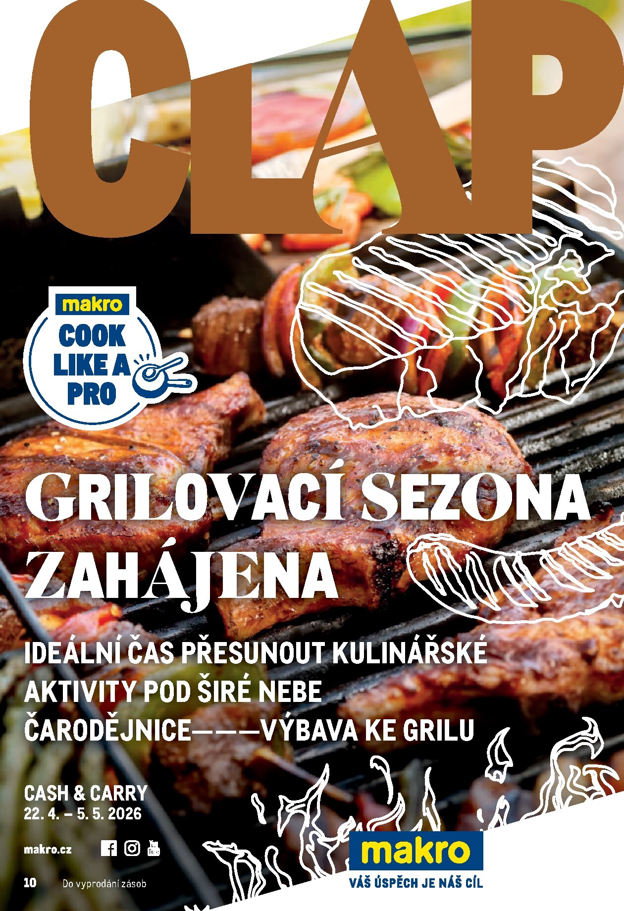 makro - Budoucí Makro - Pro milovníky jídla leták platný od středy 22.04.2026 do úterý 05.05.2026