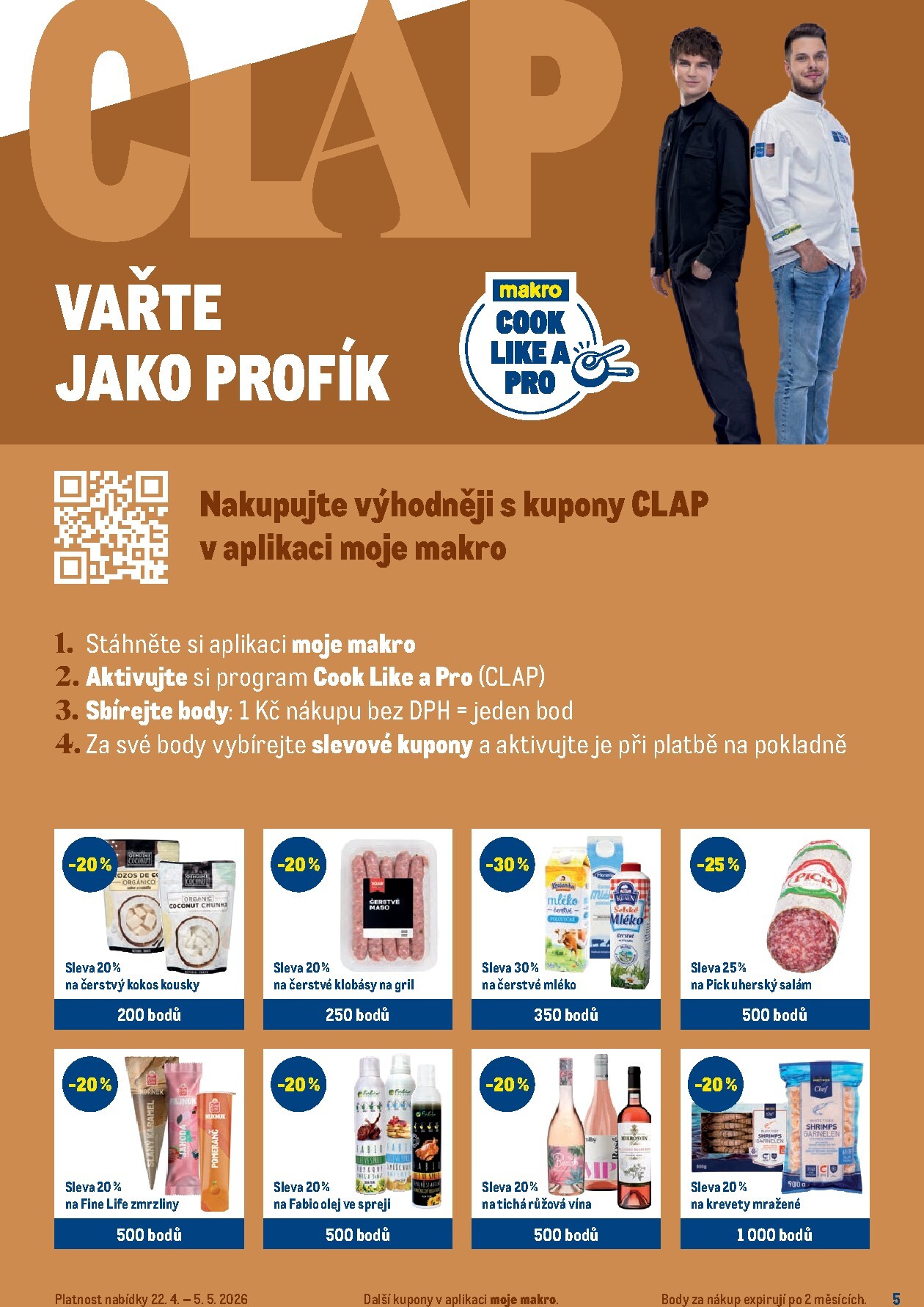 makro - Budoucí Makro - Pro milovníky jídla leták platný od středy 22.04.2026 do úterý 05.05.2026 - page: 5