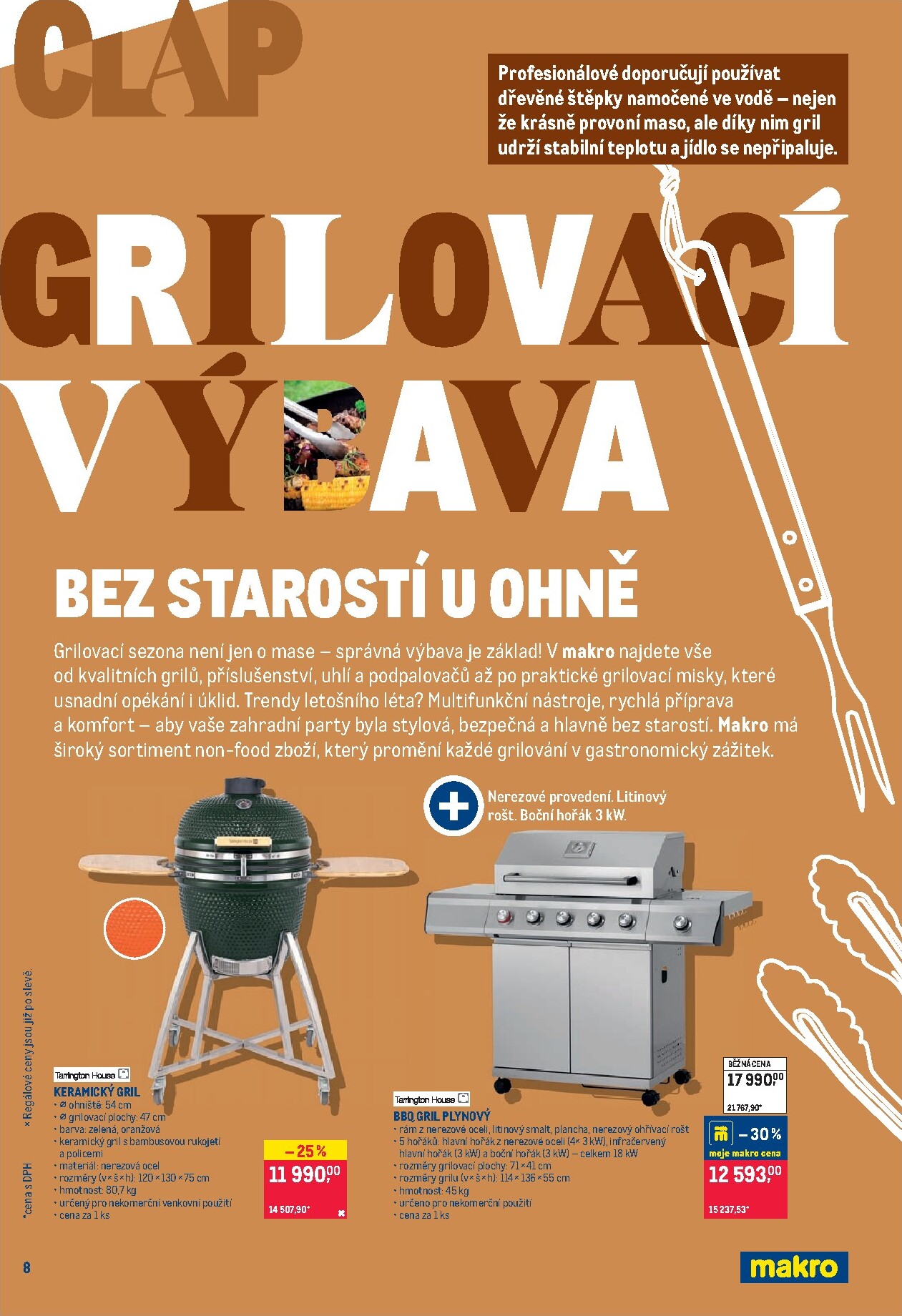 makro - Budoucí Makro - Pro milovníky jídla leták platný od středy 22.04.2026 do úterý 05.05.2026 - page: 8