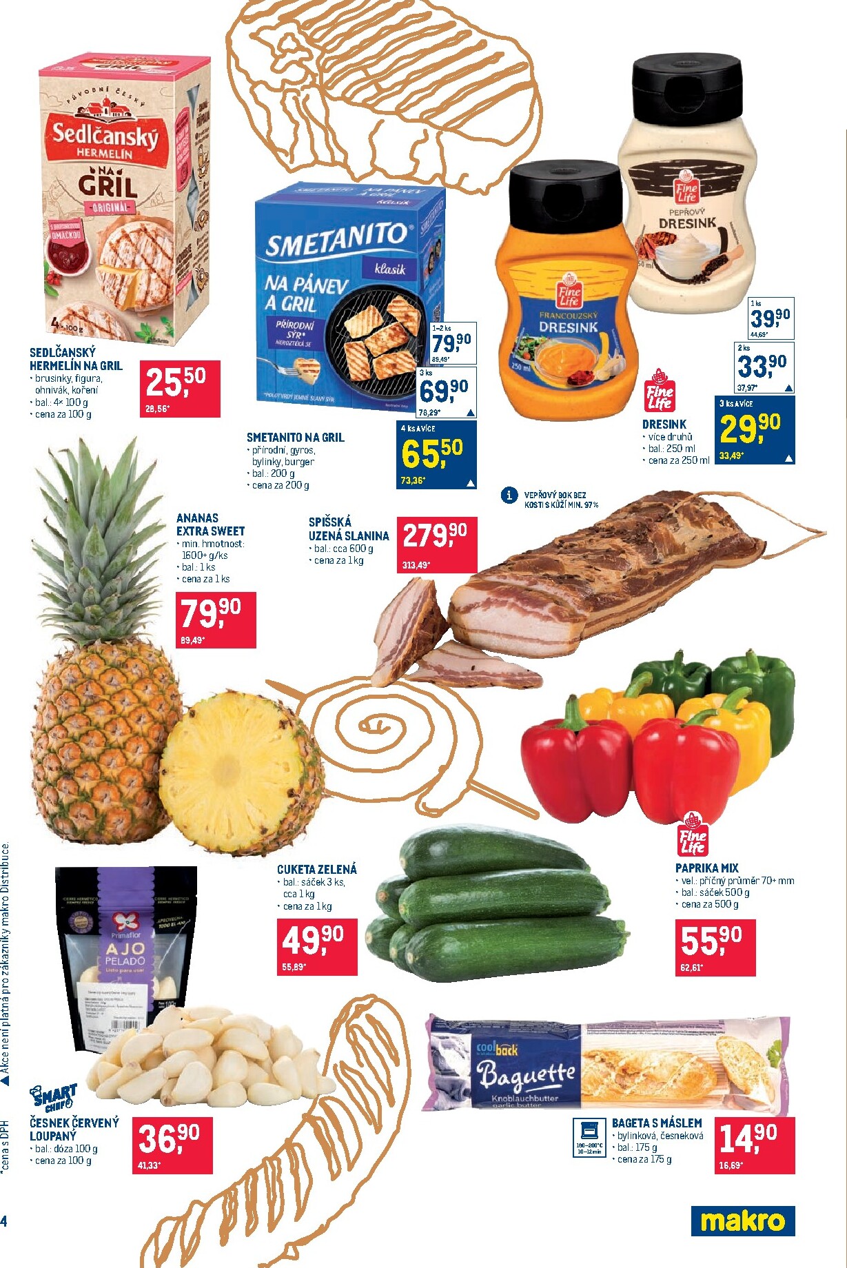makro - Budoucí Makro - Pro milovníky jídla leták platný od středy 22.04.2026 do úterý 05.05.2026 - page: 4