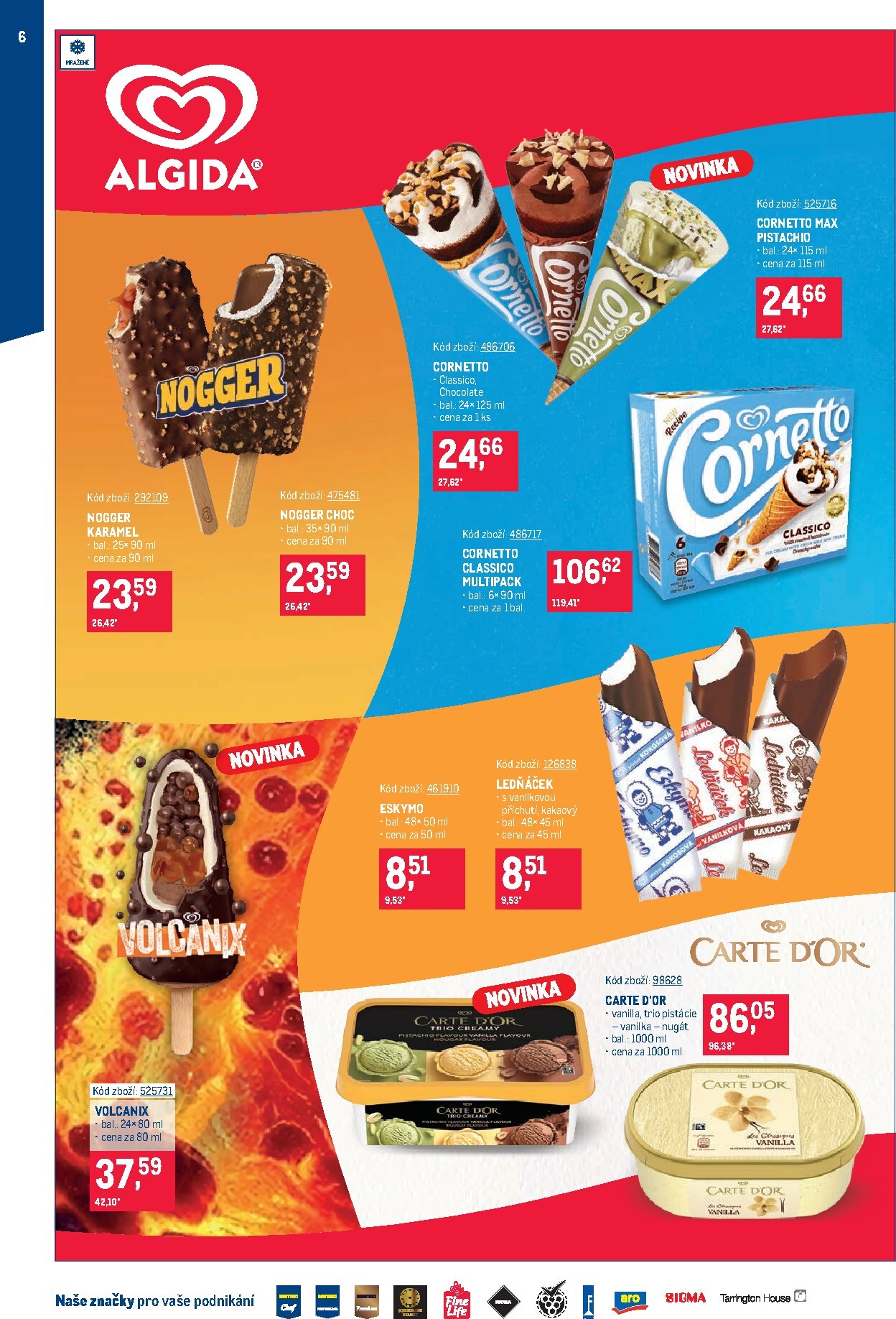 makro - Budoucí Makro - Zmrzliny - Distribuce leták platný od úterý 21.04.2026 do pondělí 18.05.2026 - page: 6