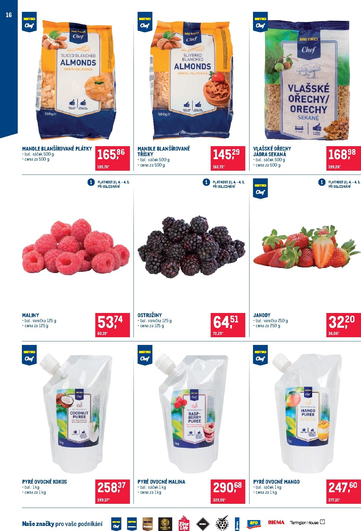 makro - Budoucí Makro - Zmrzliny - Distribuce leták platný od úterý 21.04.2026 do pondělí 18.05.2026 - page: 16