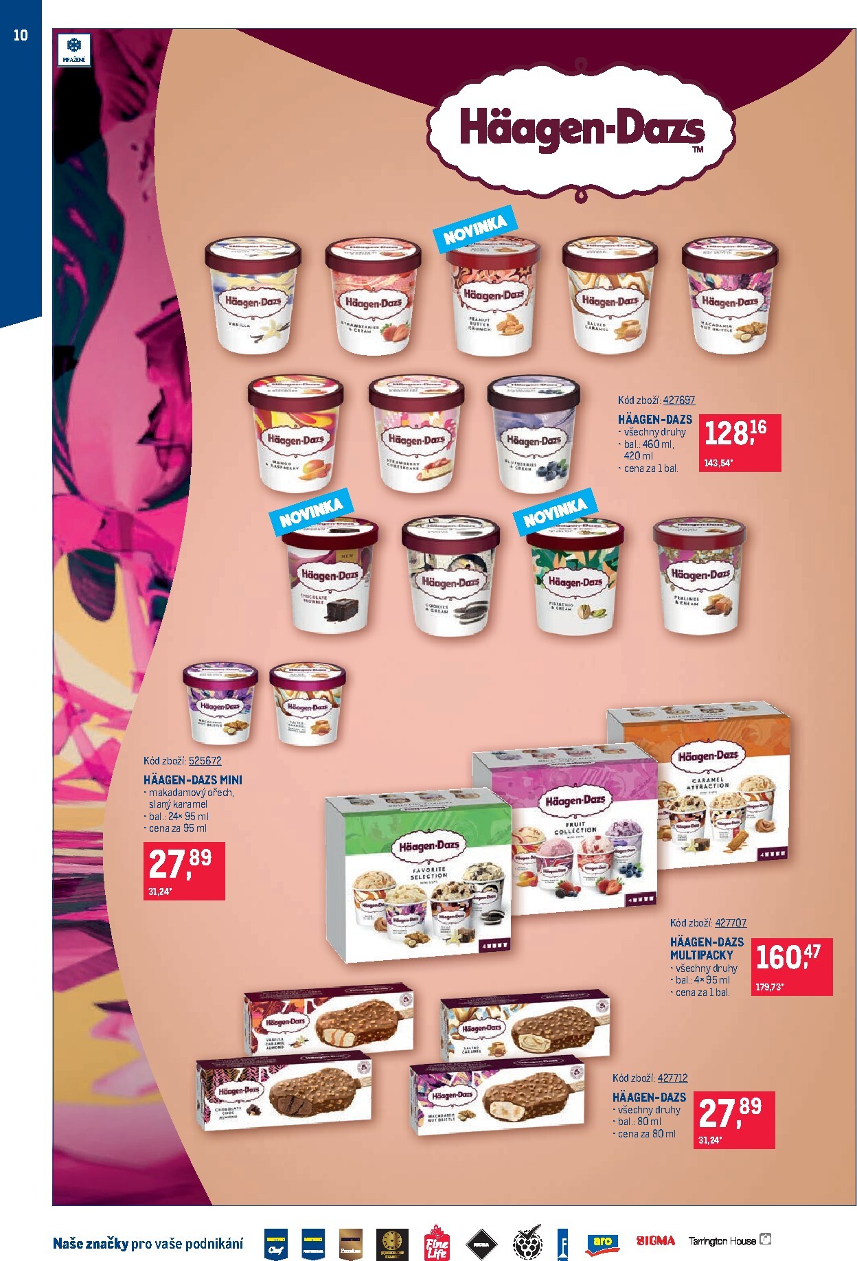 makro - Budoucí Makro - Zmrzliny - Distribuce leták platný od úterý 21.04.2026 do pondělí 18.05.2026 - page: 10