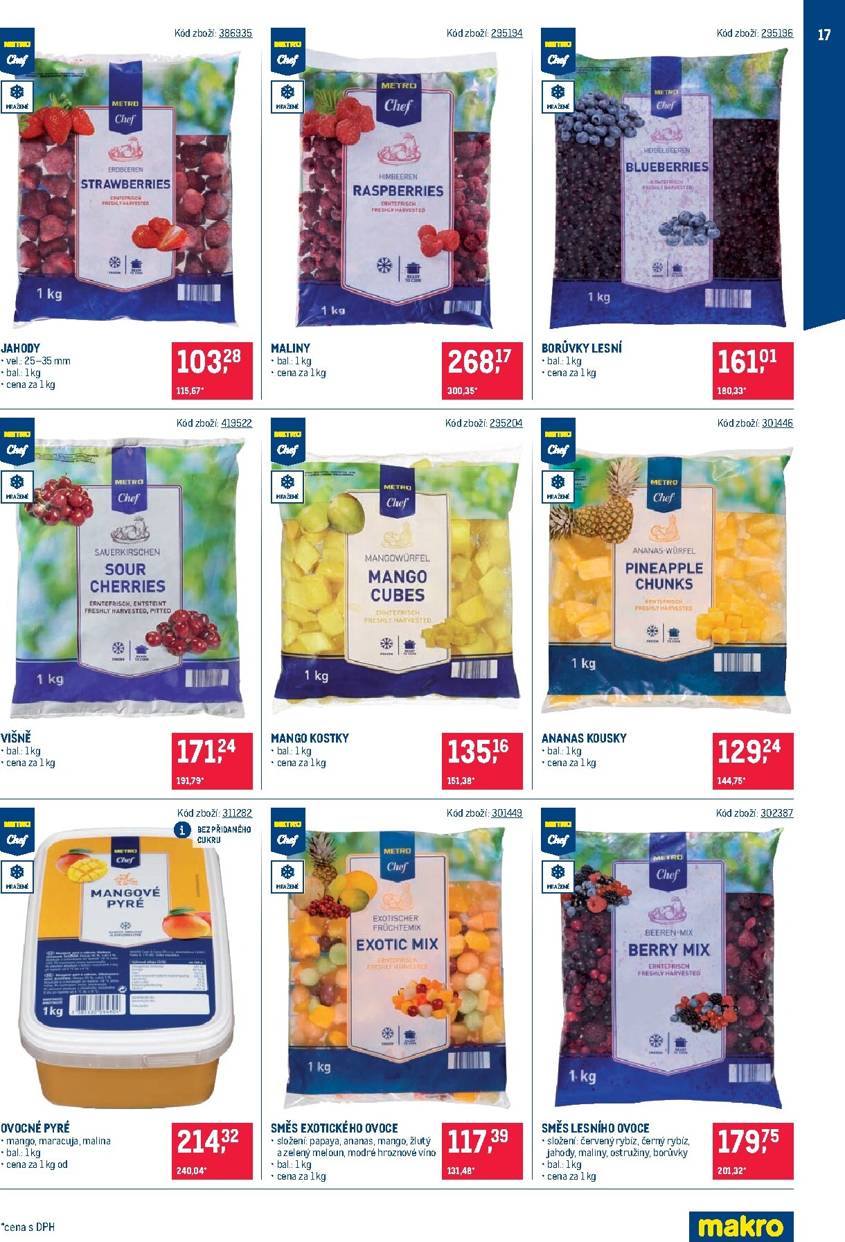 makro - Budoucí Makro - Zmrzliny - Distribuce leták platný od úterý 21.04.2026 do pondělí 18.05.2026 - page: 17