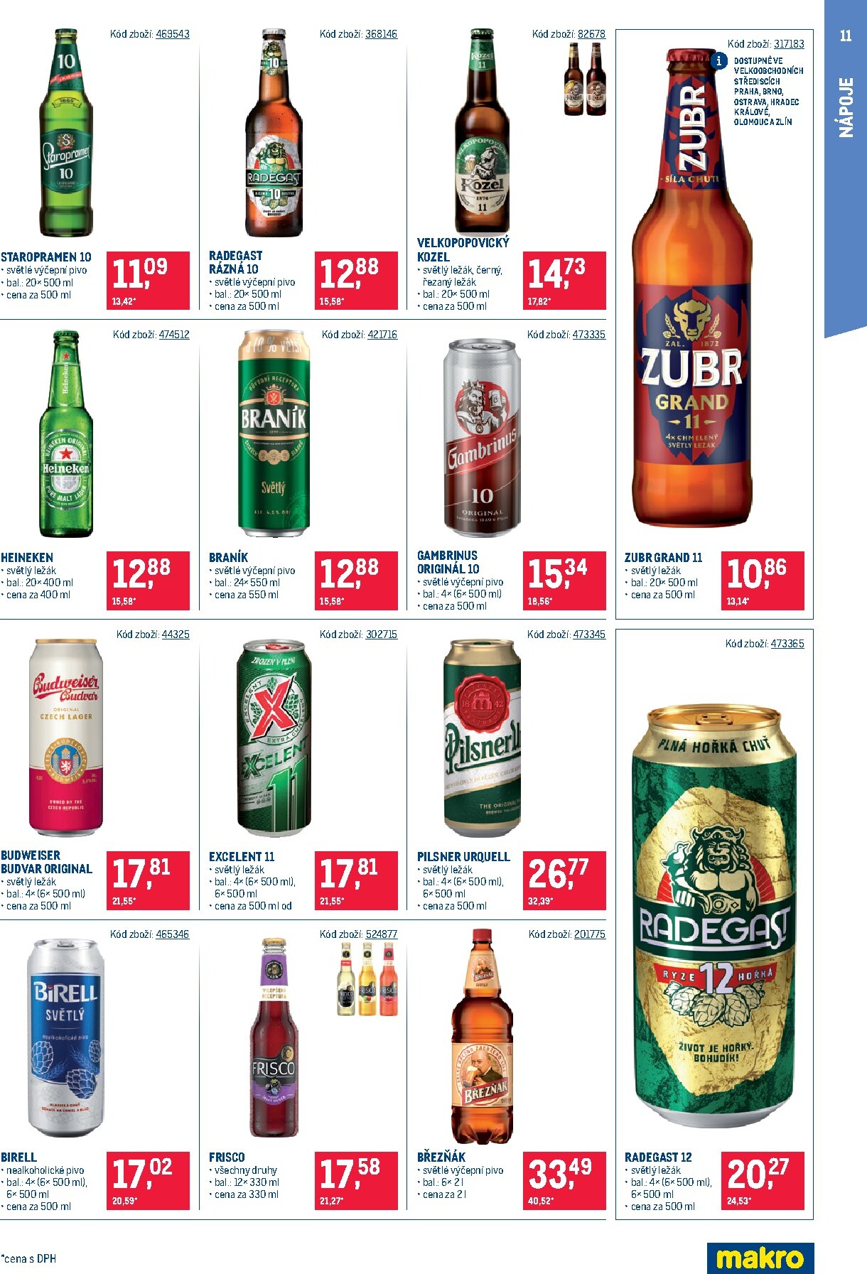 makro - Budoucí Makro - Maloobchod - Distribuce leták platný od úterý 21.04.2026 do pondělí 04.05.2026 - page: 11