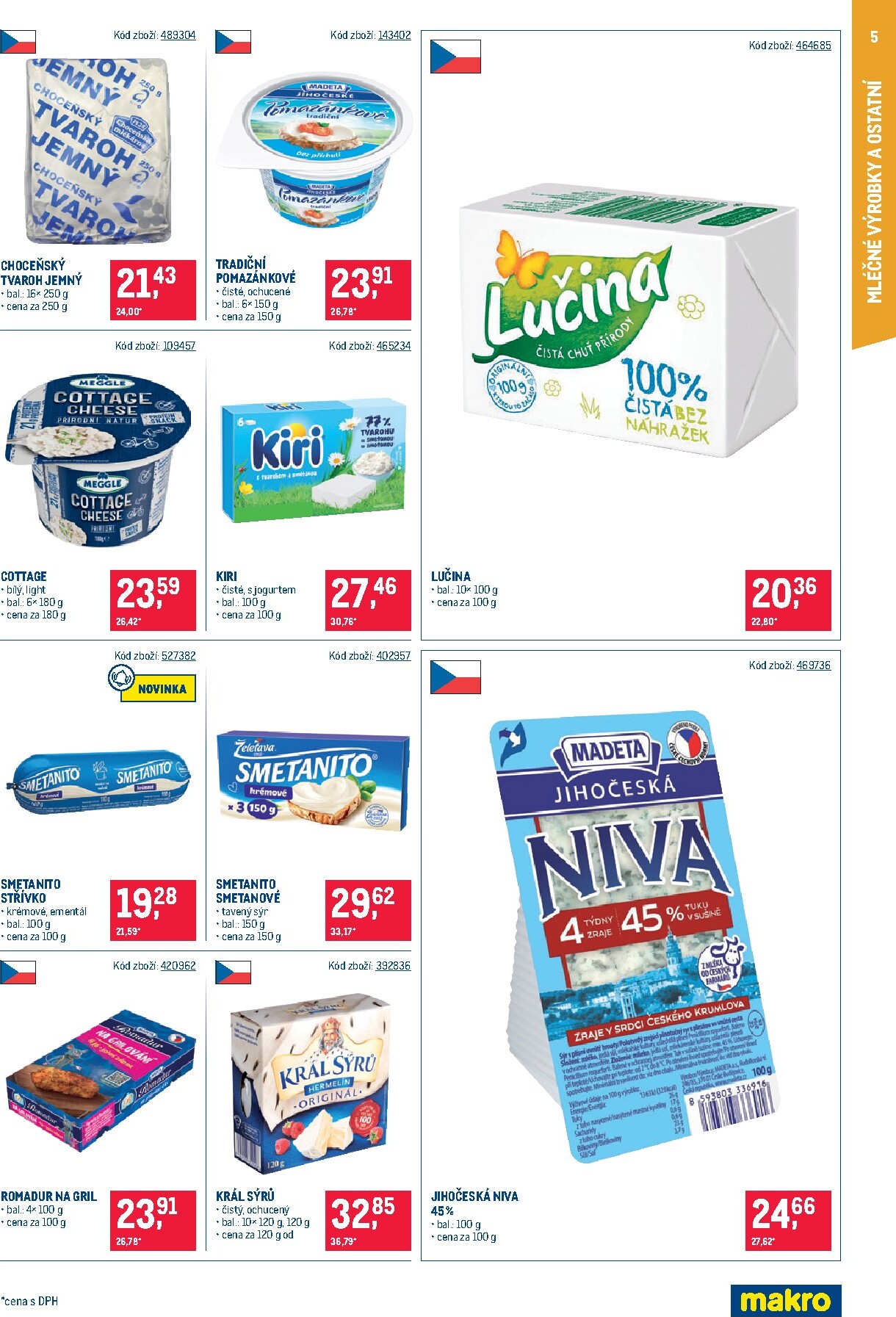 makro - Budoucí Makro - Maloobchod - Distribuce leták platný od úterý 21.04.2026 do pondělí 04.05.2026 - page: 5