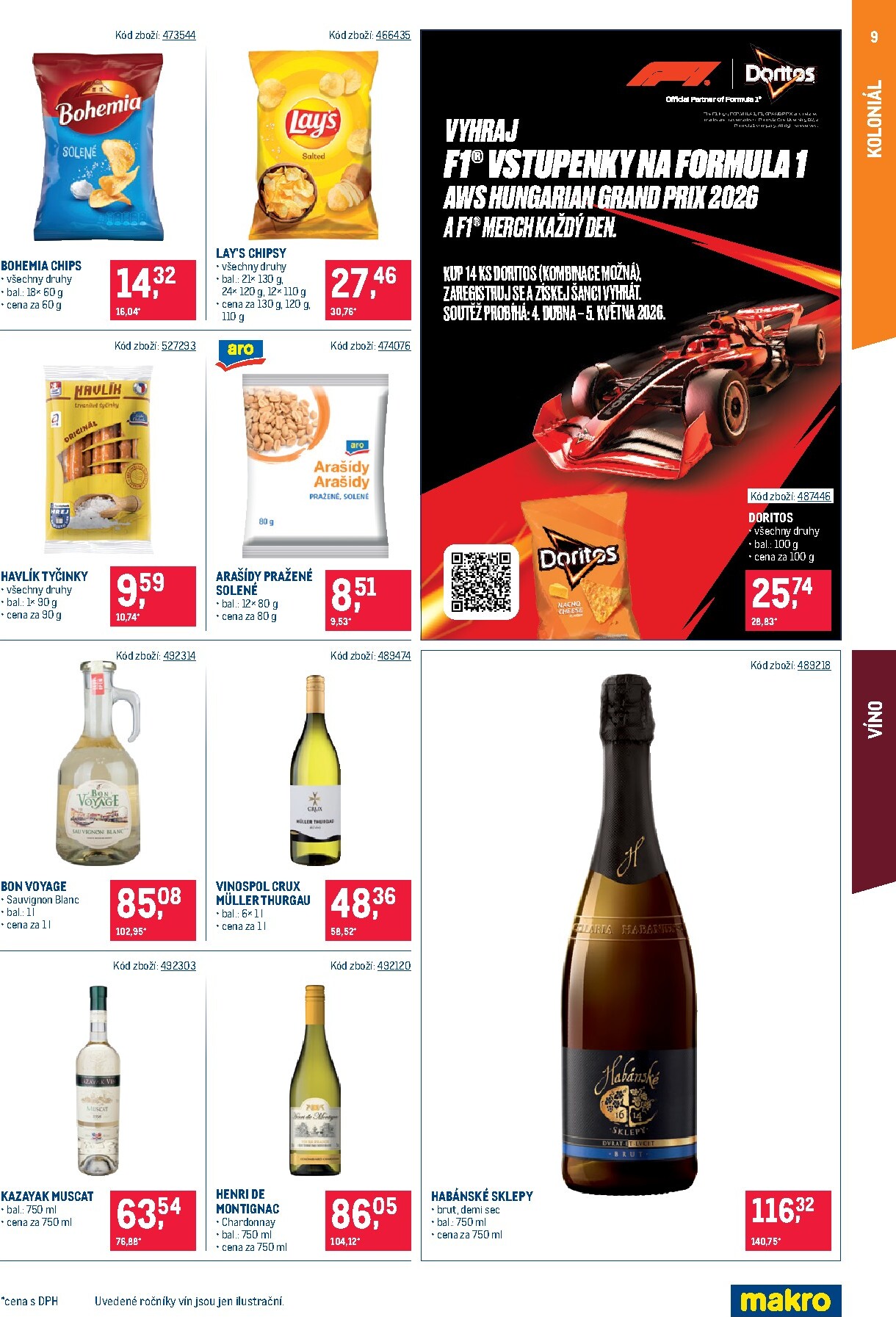 makro - Budoucí Makro - Maloobchod - Distribuce leták platný od úterý 21.04.2026 do pondělí 04.05.2026 - page: 9