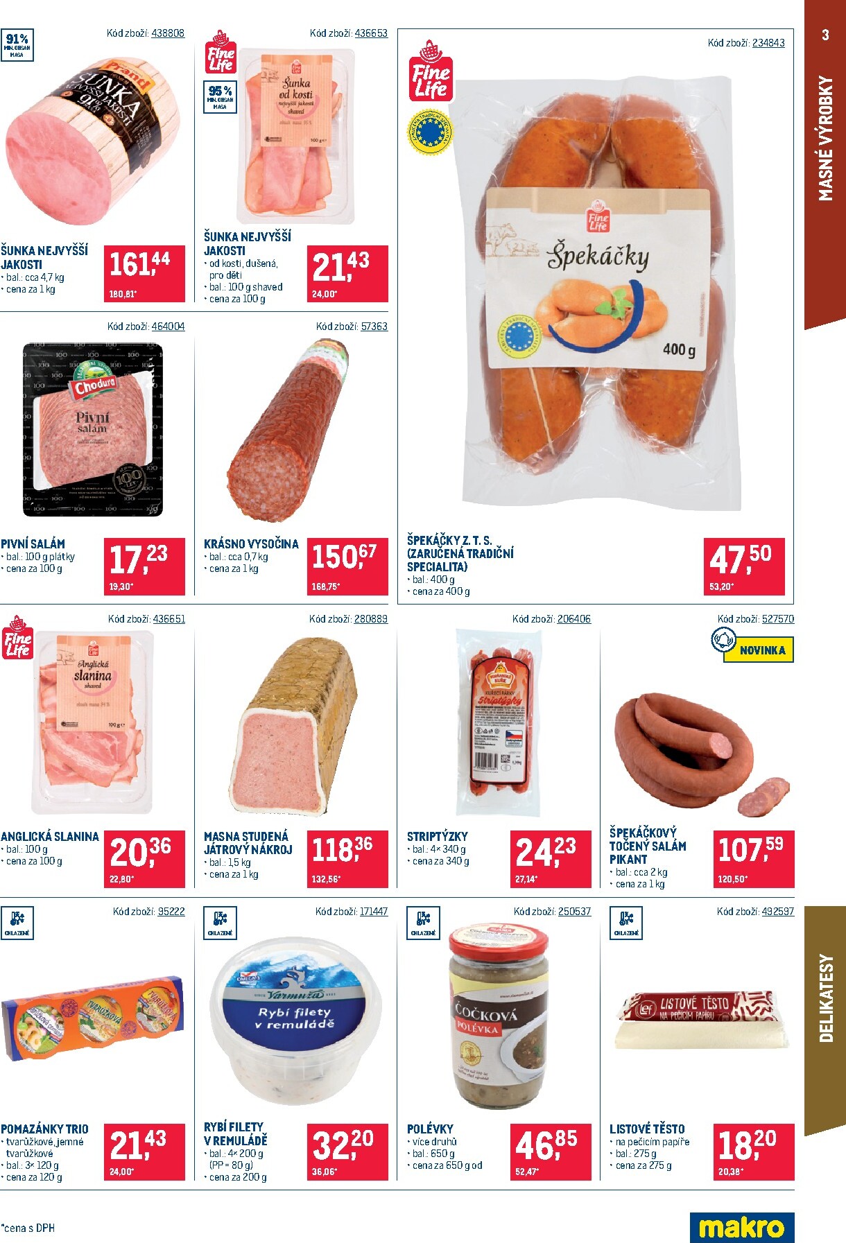 makro - Budoucí Makro - Maloobchod - Distribuce leták platný od úterý 21.04.2026 do pondělí 04.05.2026 - page: 3