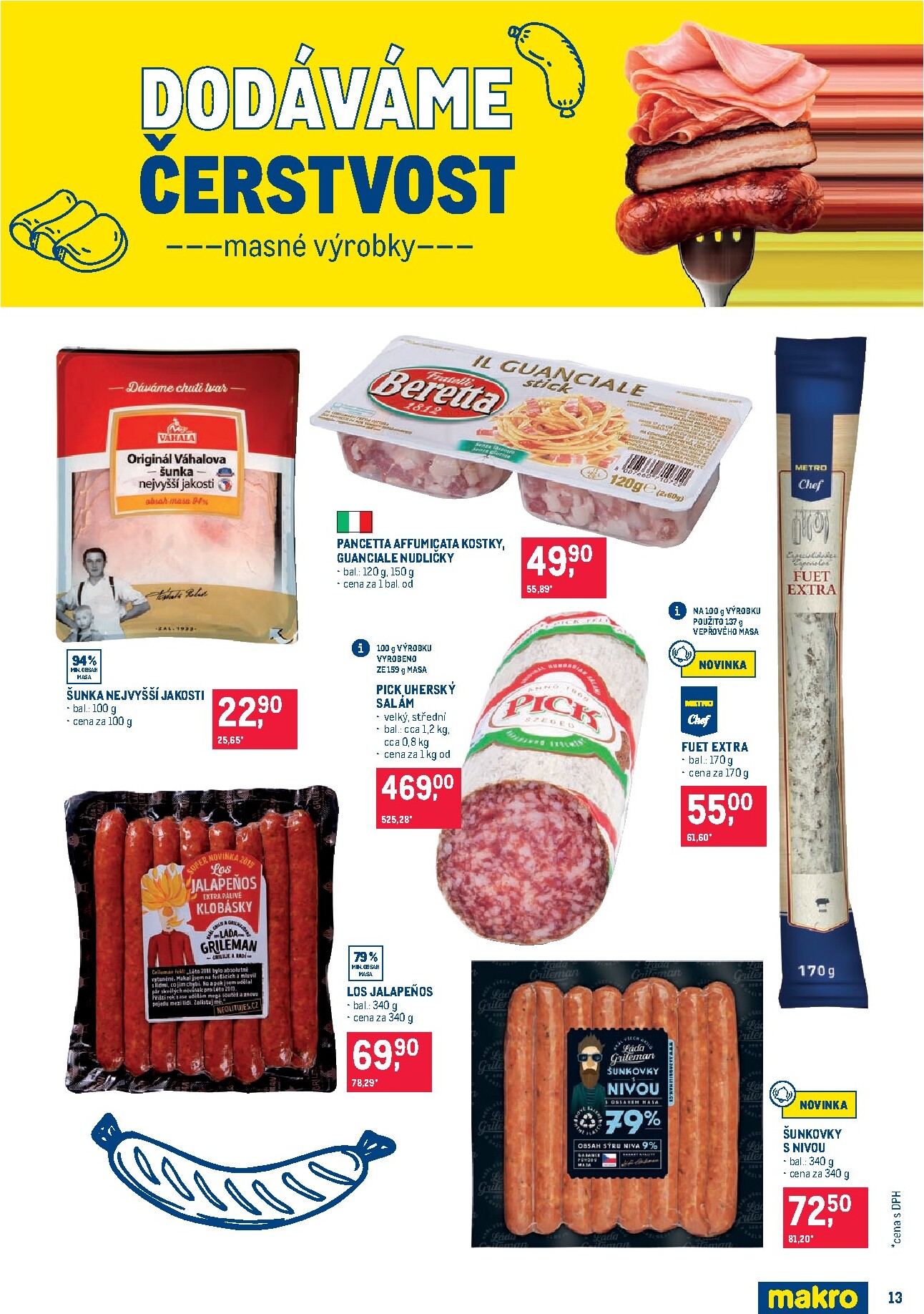 makro - Aktuální Makro - Pro milovníky jídla leták platný od středy 06.05.2026 do úterý 19.05.2026 - page: 13