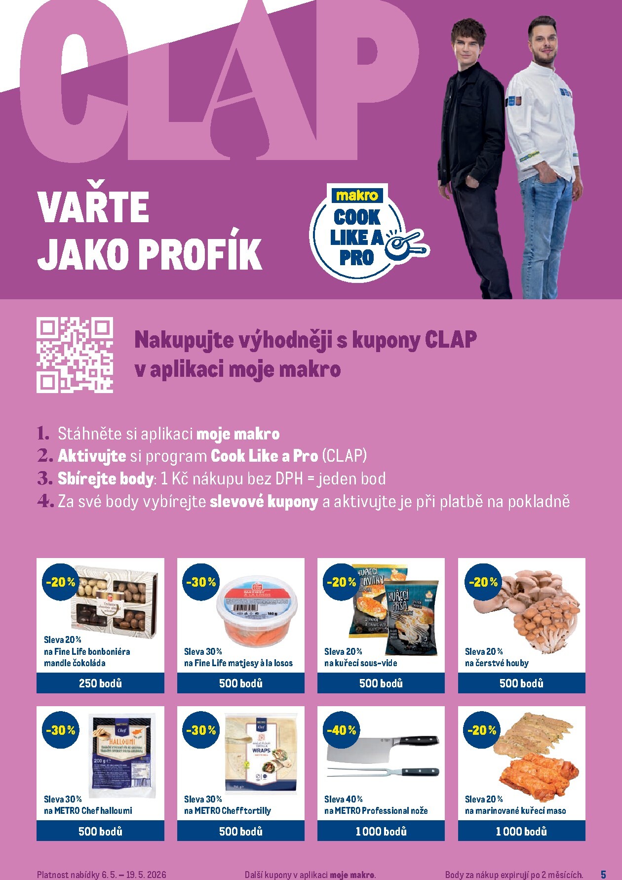 makro - Aktuální Makro - Pro milovníky jídla leták platný od středy 06.05.2026 do úterý 19.05.2026 - page: 5