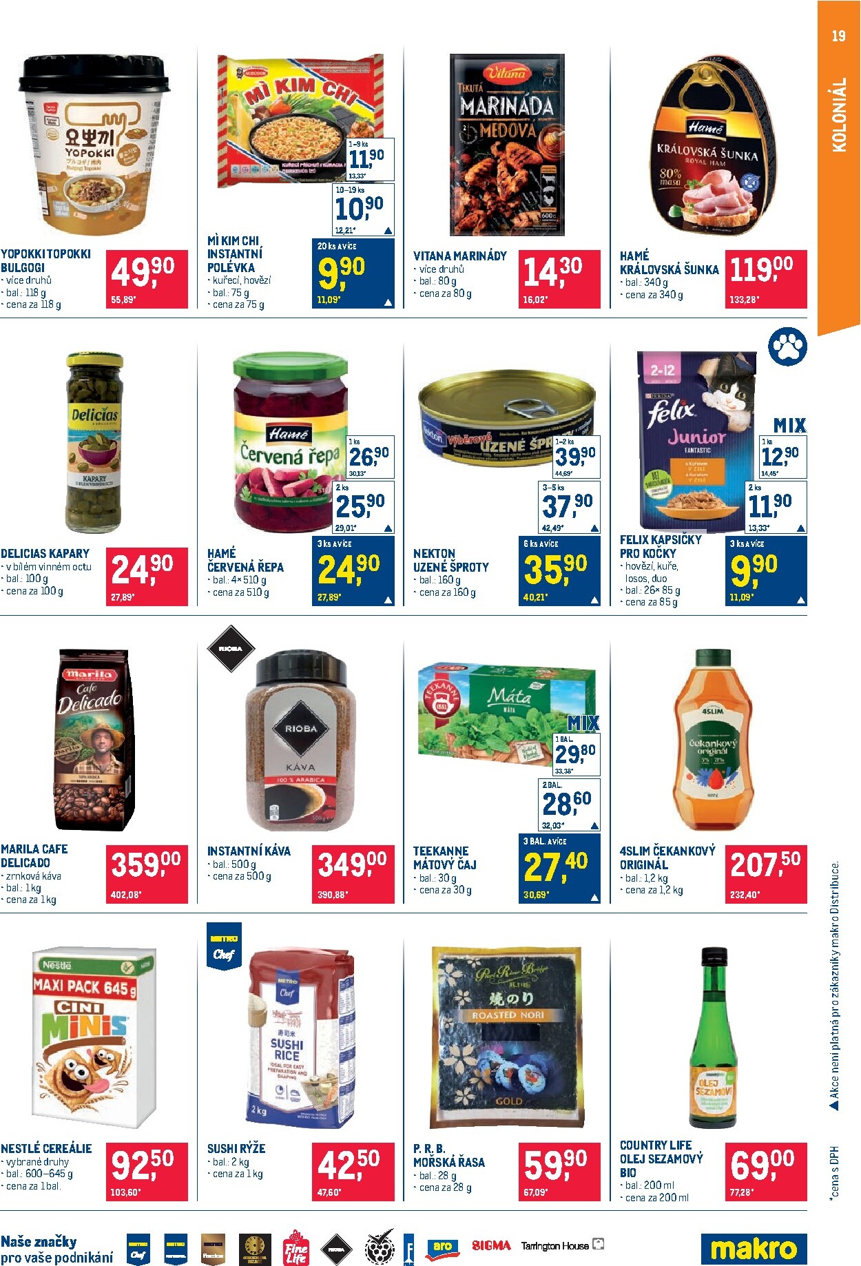 makro - Aktuální Makro - Pro milovníky jídla leták platný od středy 06.05.2026 do úterý 19.05.2026 - page: 19
