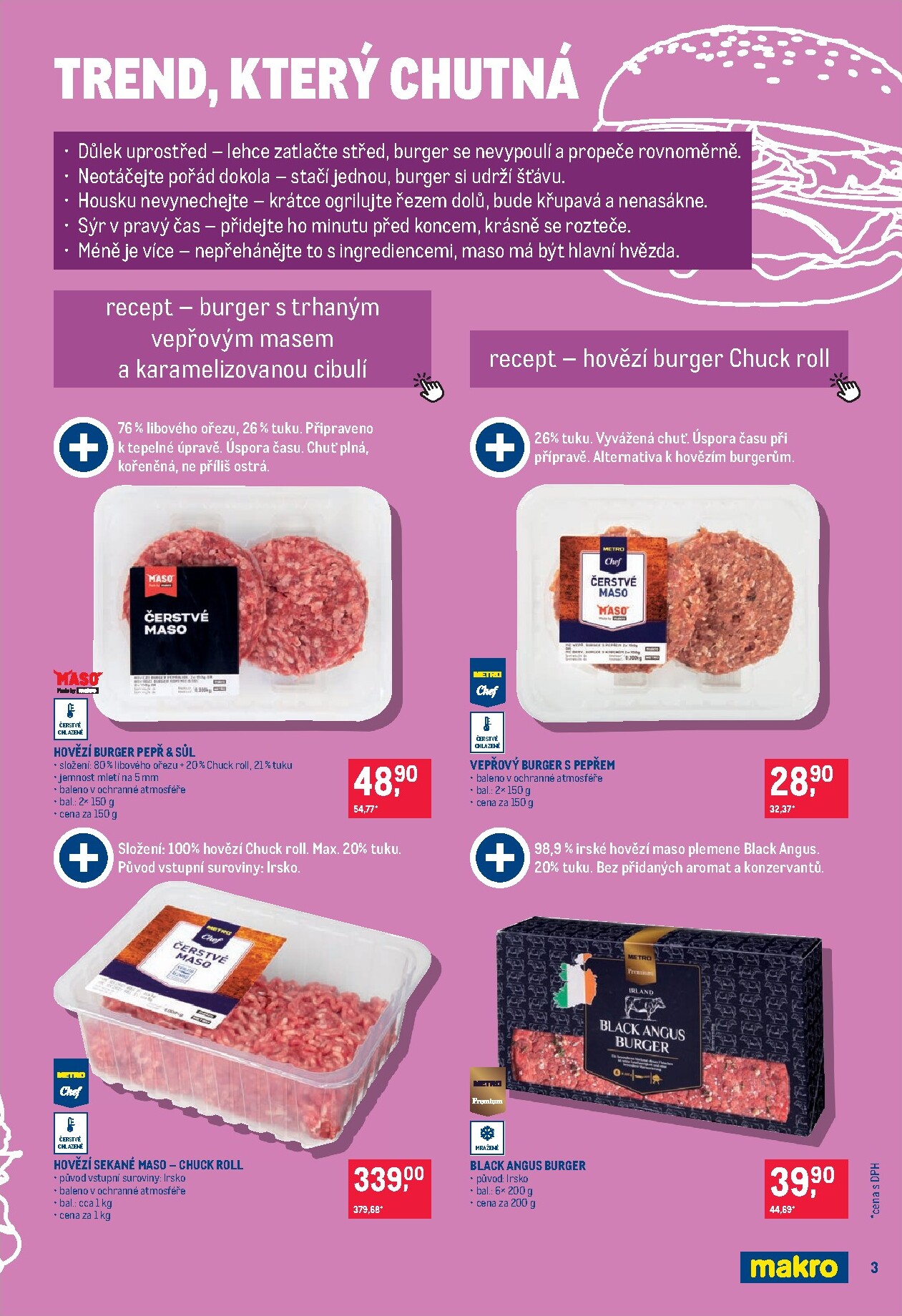 makro - Aktuální Makro - Pro milovníky jídla leták platný od středy 06.05.2026 do úterý 19.05.2026 - page: 3