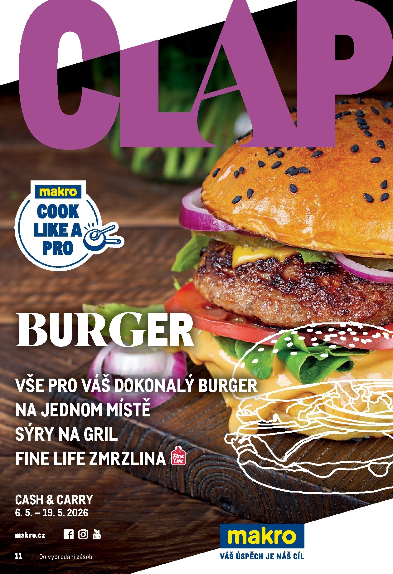 makro - Aktuální Makro - Pro milovníky jídla leták platný od středy 06.05.2026 do úterý 19.05.2026