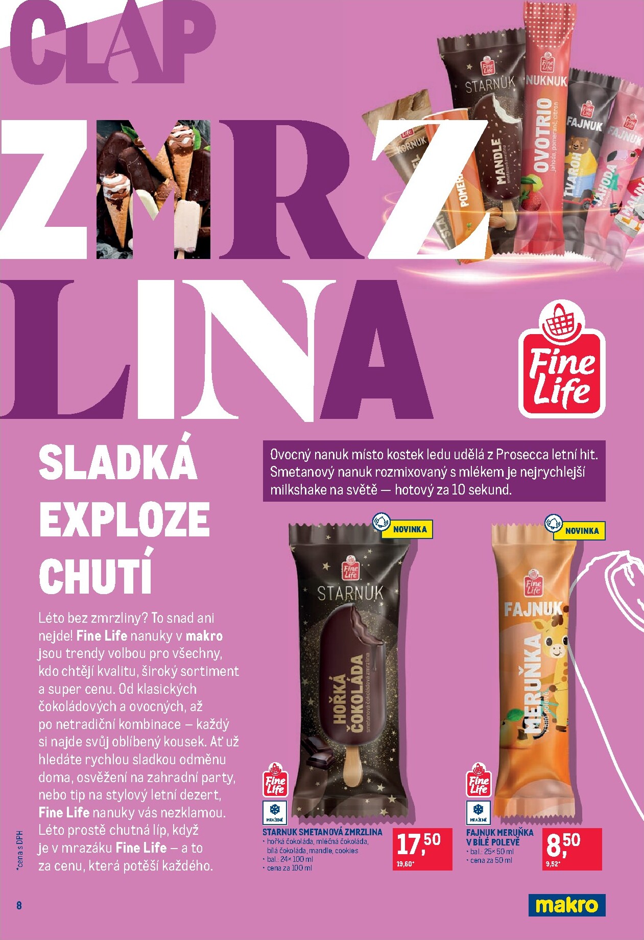 makro - Aktuální Makro - Pro milovníky jídla leták platný od středy 06.05.2026 do úterý 19.05.2026 - page: 8