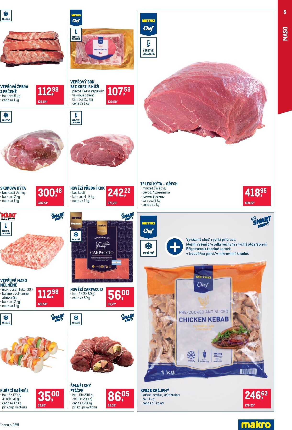 makro - Aktuální Makro - Gastronomie - Distribuce leták platný od úterý 05.05.2026 do pondělí 18.05.2026 - page: 5