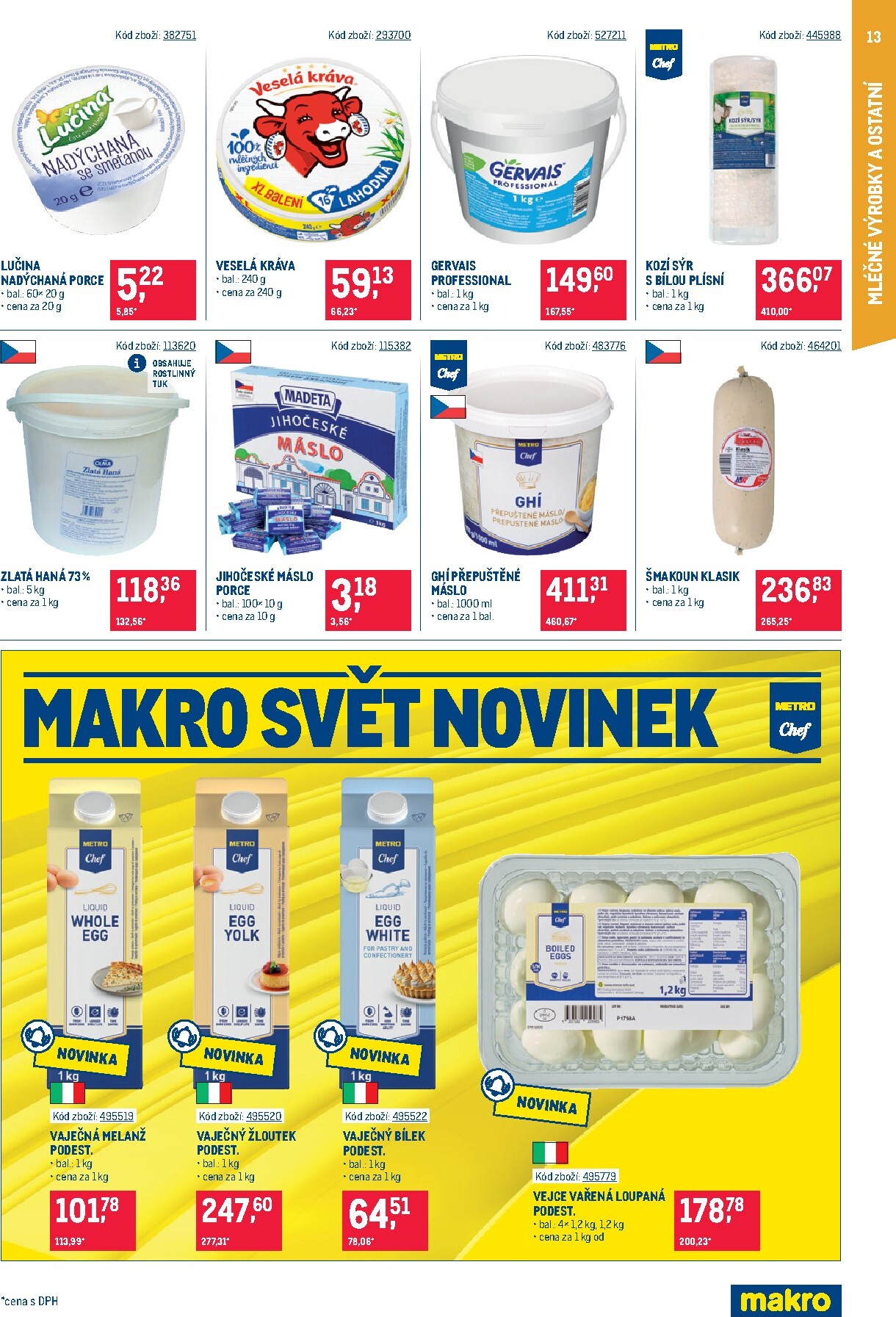 makro - Aktuální Makro - Gastronomie - Distribuce leták platný od úterý 05.05.2026 do pondělí 18.05.2026 - page: 13