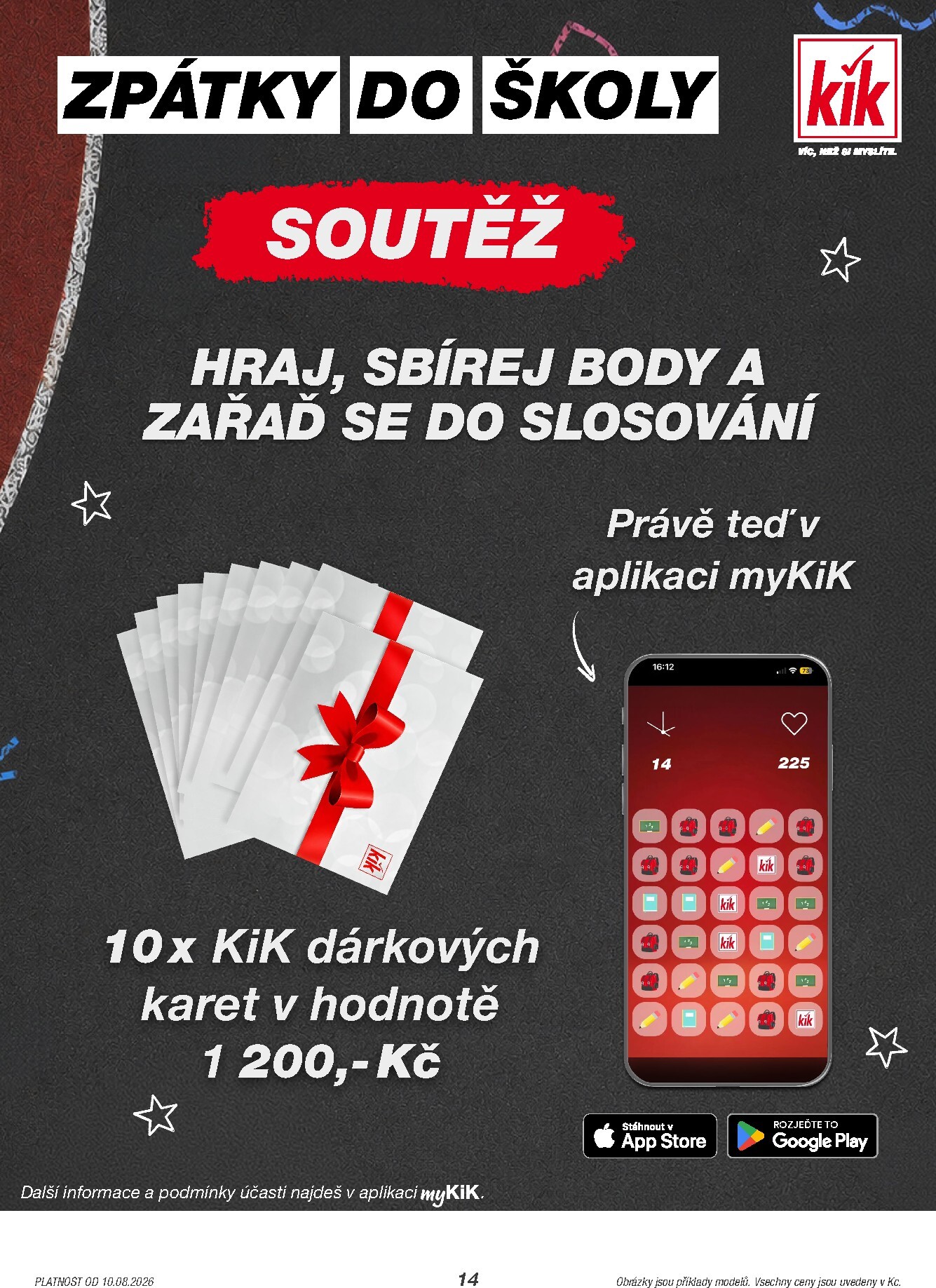 kik - Kik leták na příští týden od pondělí 10.08.2026 do čtvrtka 10.09.2026 - page: 14