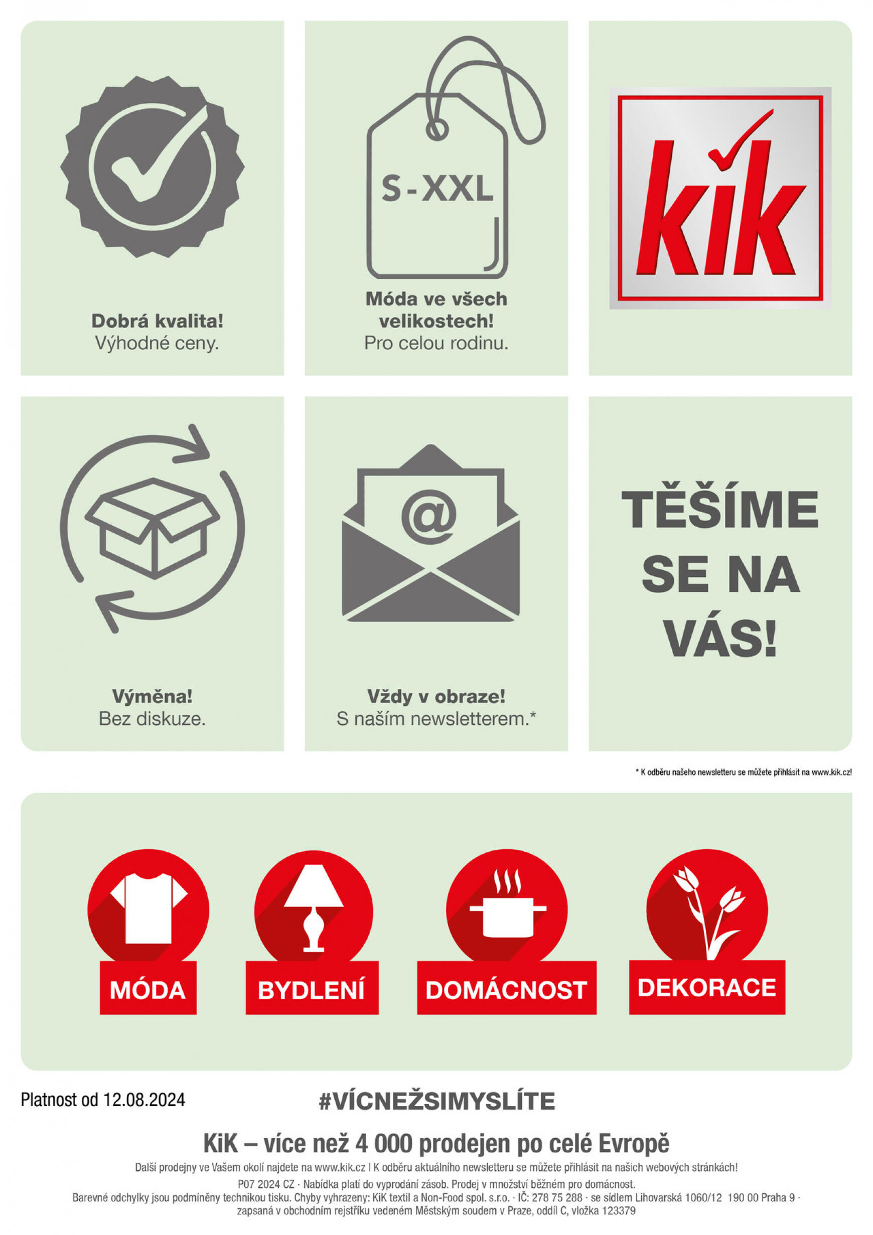 kik - Leták Kik od 12.08. do 12.09. - page: 15