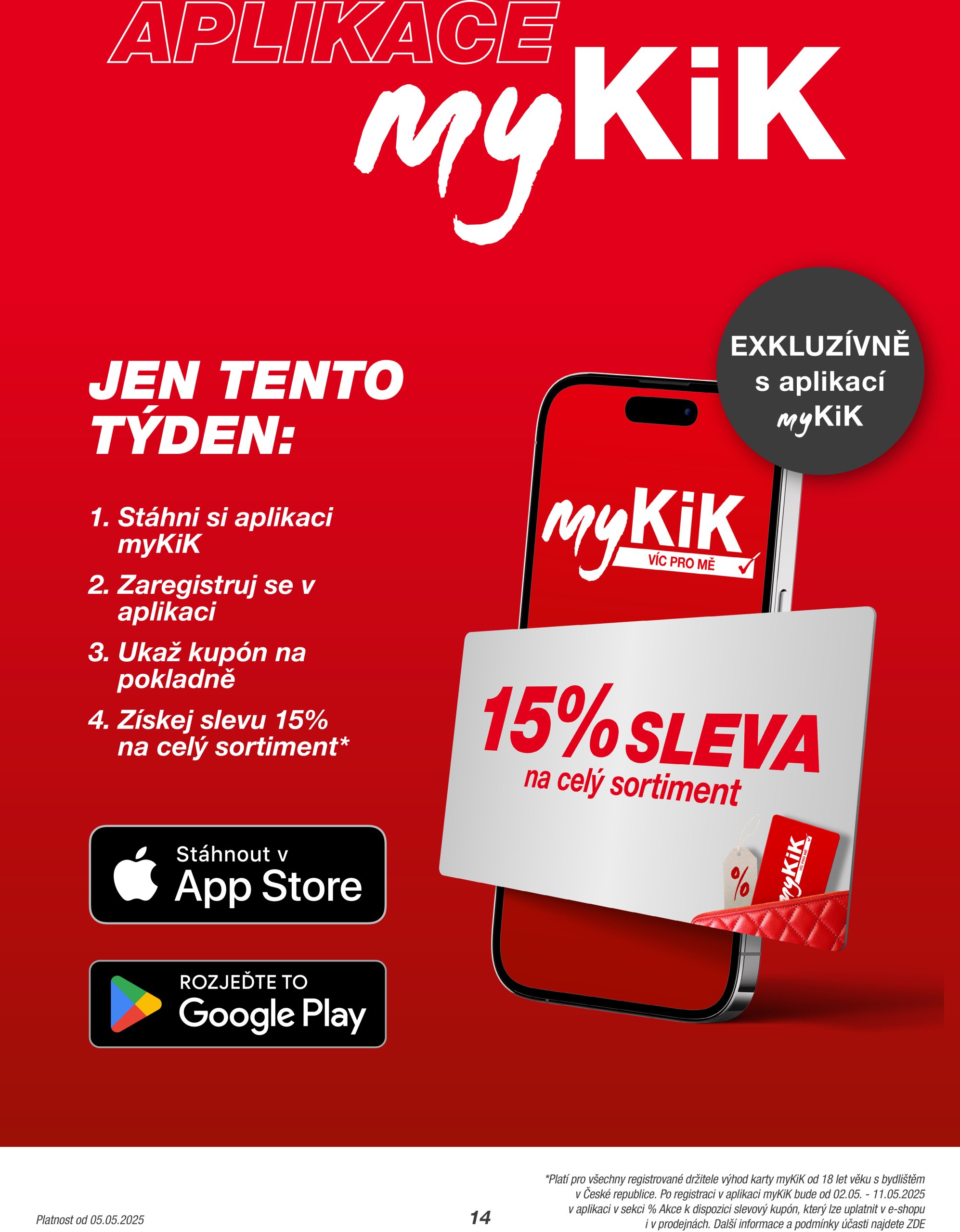 kik - Leták Kik od 05.05. do 01.06. - page: 14