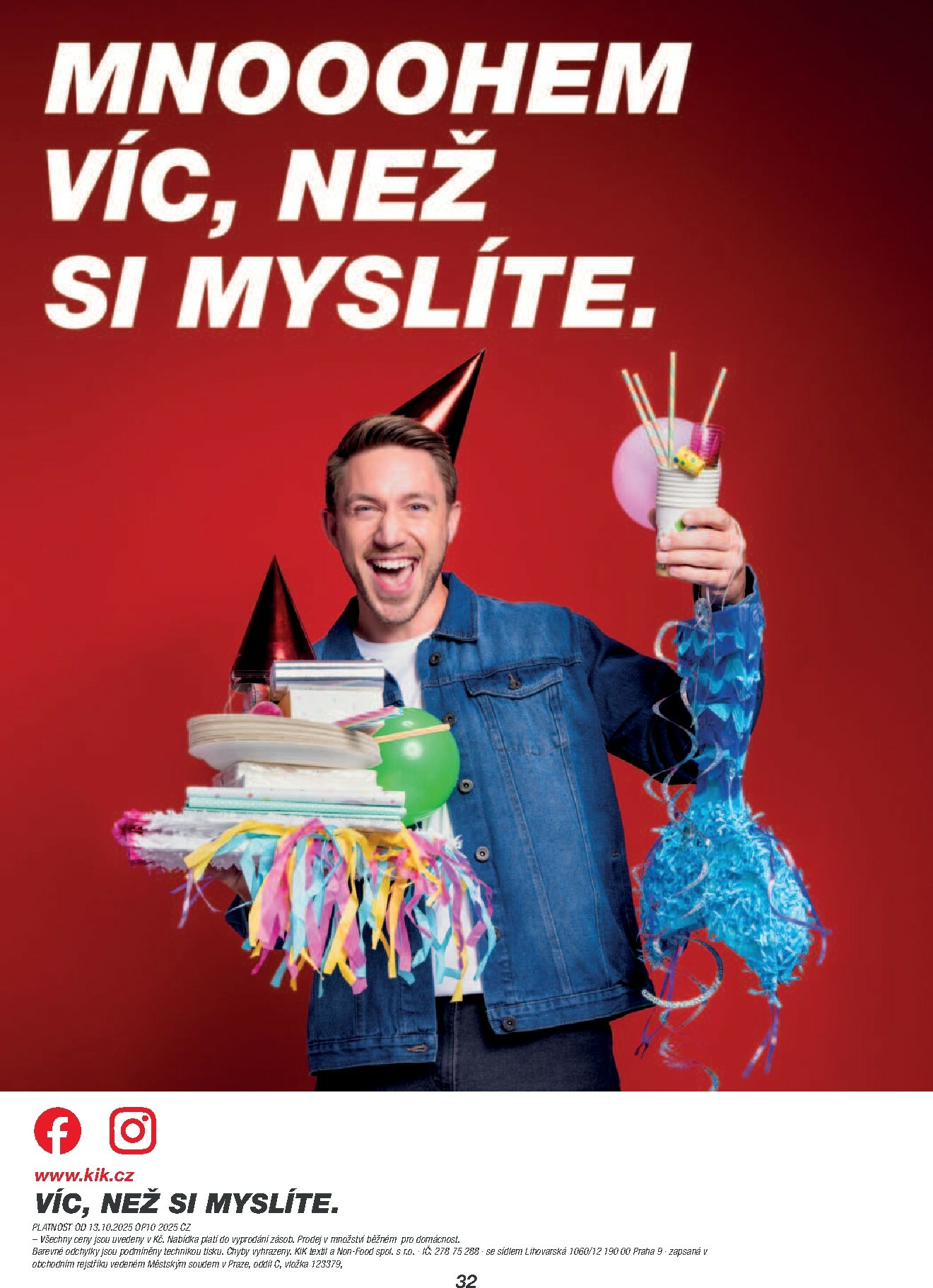 kik - Aktuální leták Kik od 13.10. do 02.11. - page: 32