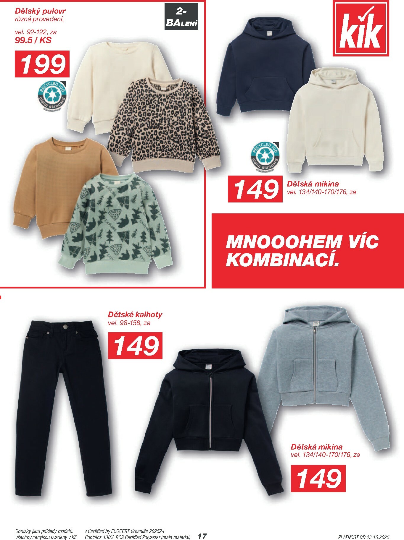 kik - Aktuální leták Kik od 13.10. do 02.11. - page: 17