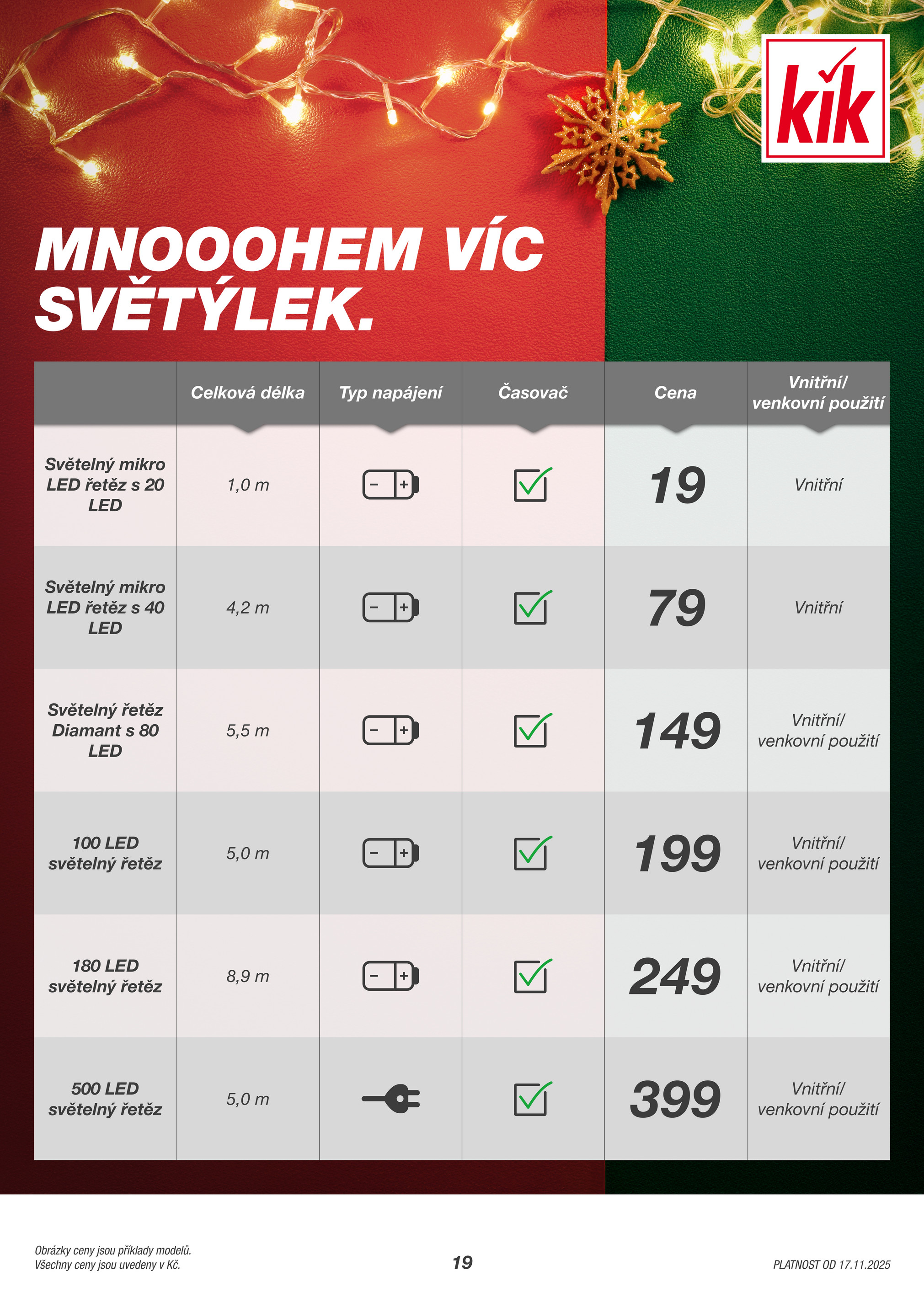 kik - Aktuální leták KiK - Black Friday od 17.11. do 14.12. - page: 19