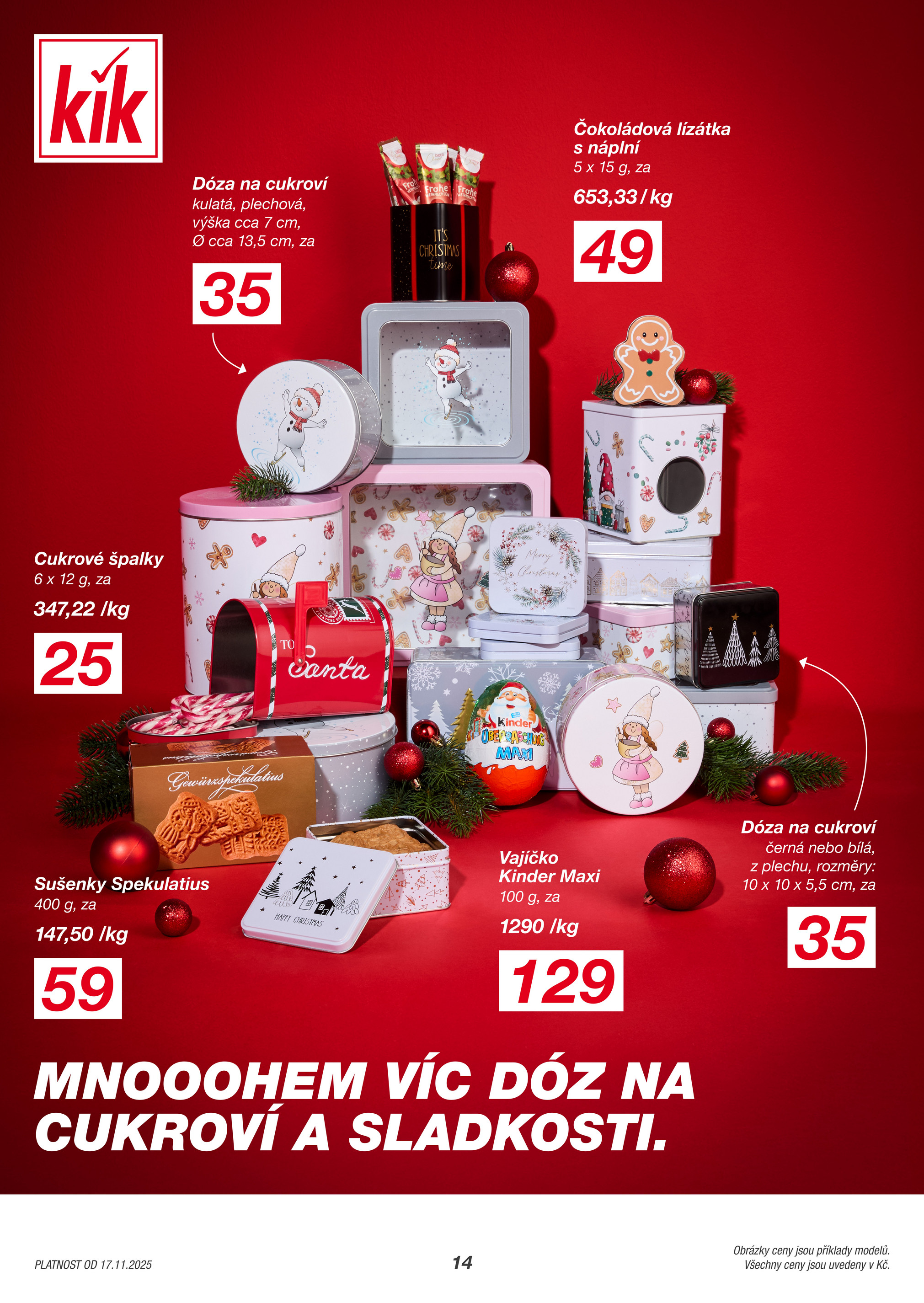 kik - Aktuální leták KiK - Black Friday od 17.11. do 14.12. - page: 14