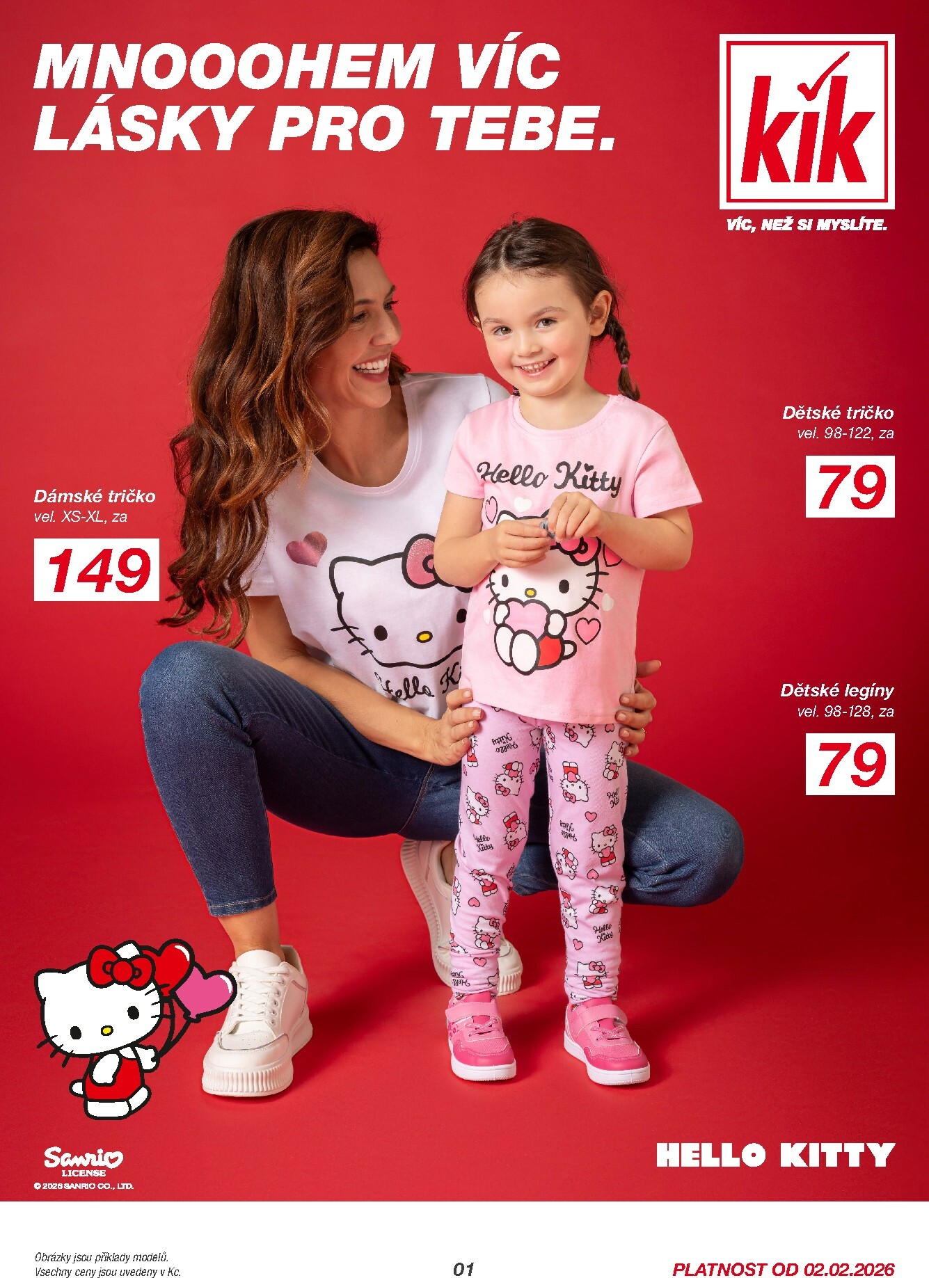 kik - KiK leták platný od pondělí 02.02.2026 do neděle 22.02.2026