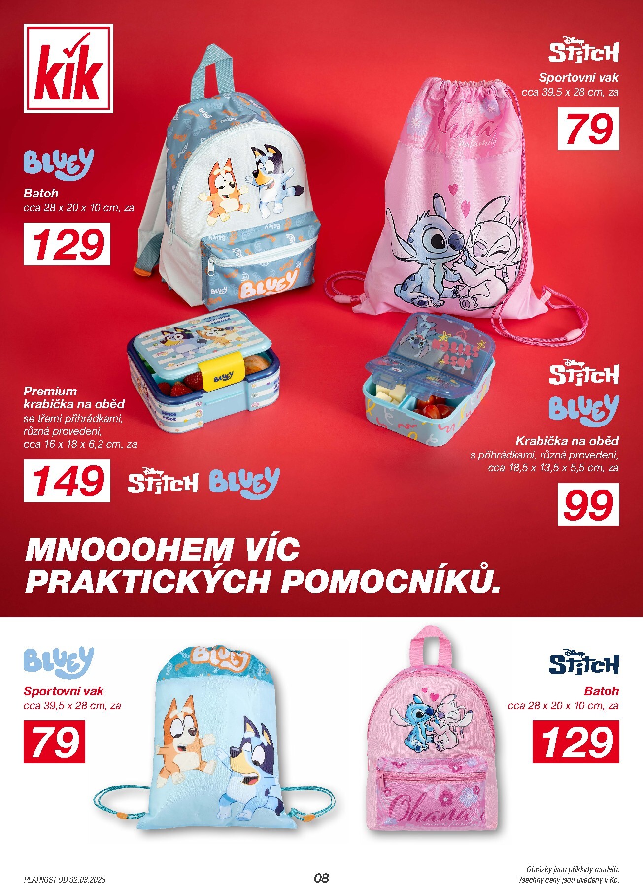 kik - KiK leták platný od pondělí 02.03.2026 do neděle 29.03.2026 - page: 8