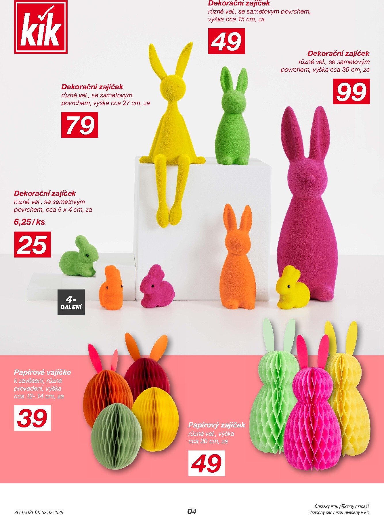 kik - KiK leták platný od pondělí 02.03.2026 do neděle 29.03.2026 - page: 4