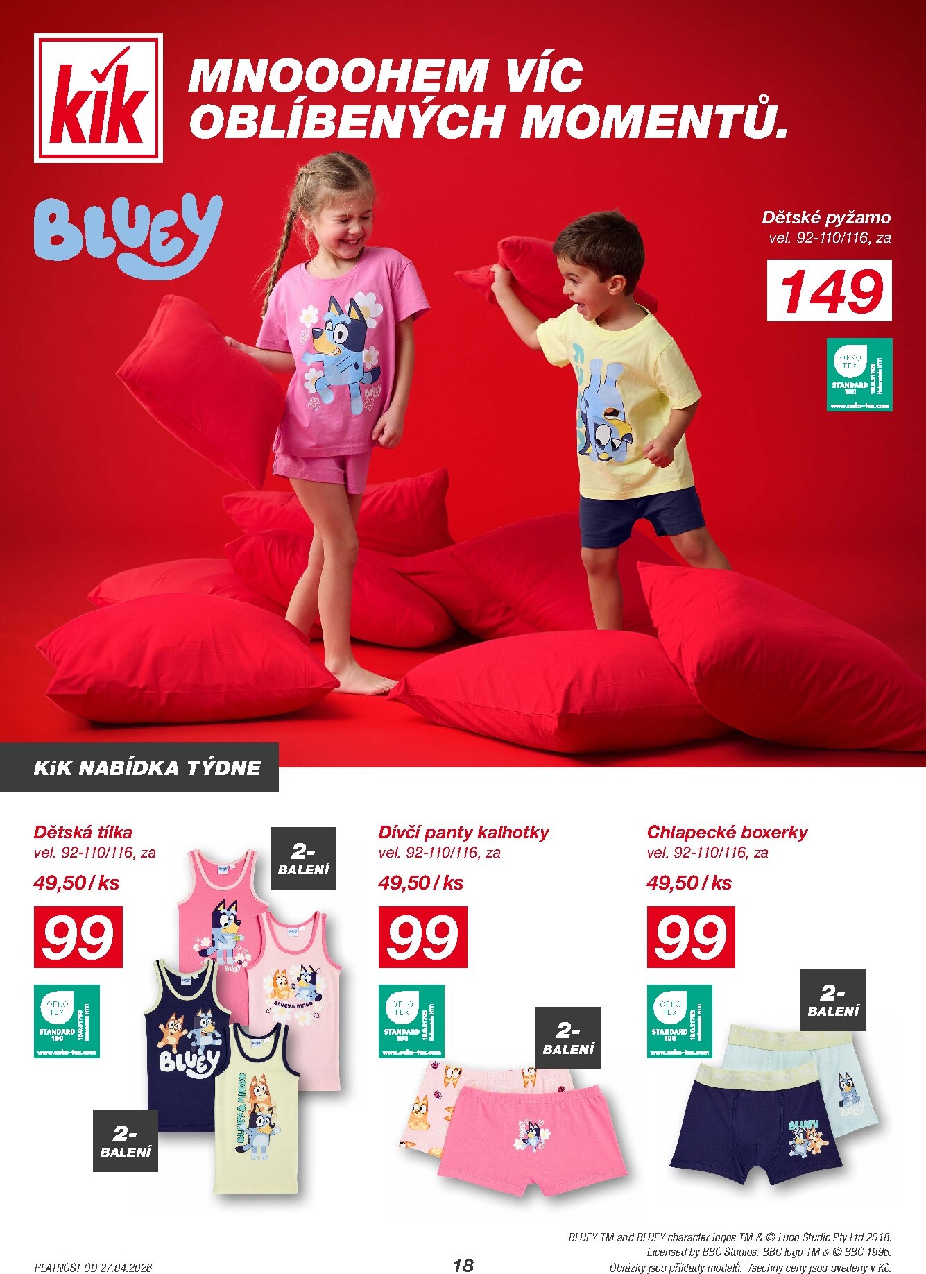 kik - KiK leták na příští týden od pondělí 27.04.2026 do neděle 24.05.2026 - page: 18
