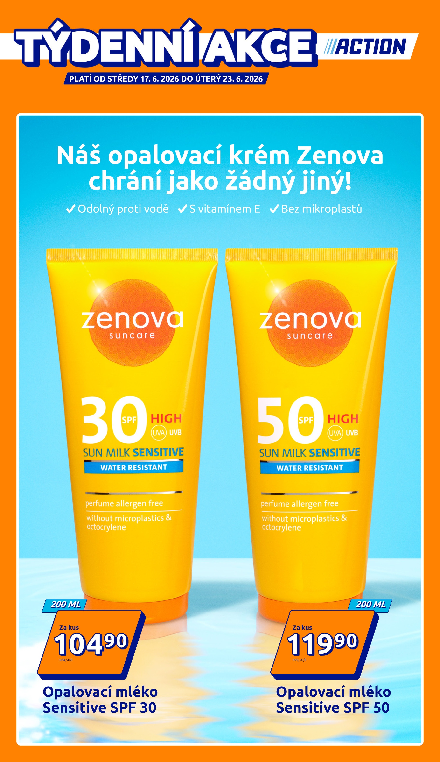 action - Aktuální Action leták platný od středy 17.06.2026 do úterý 23.06.2026 - page: 1