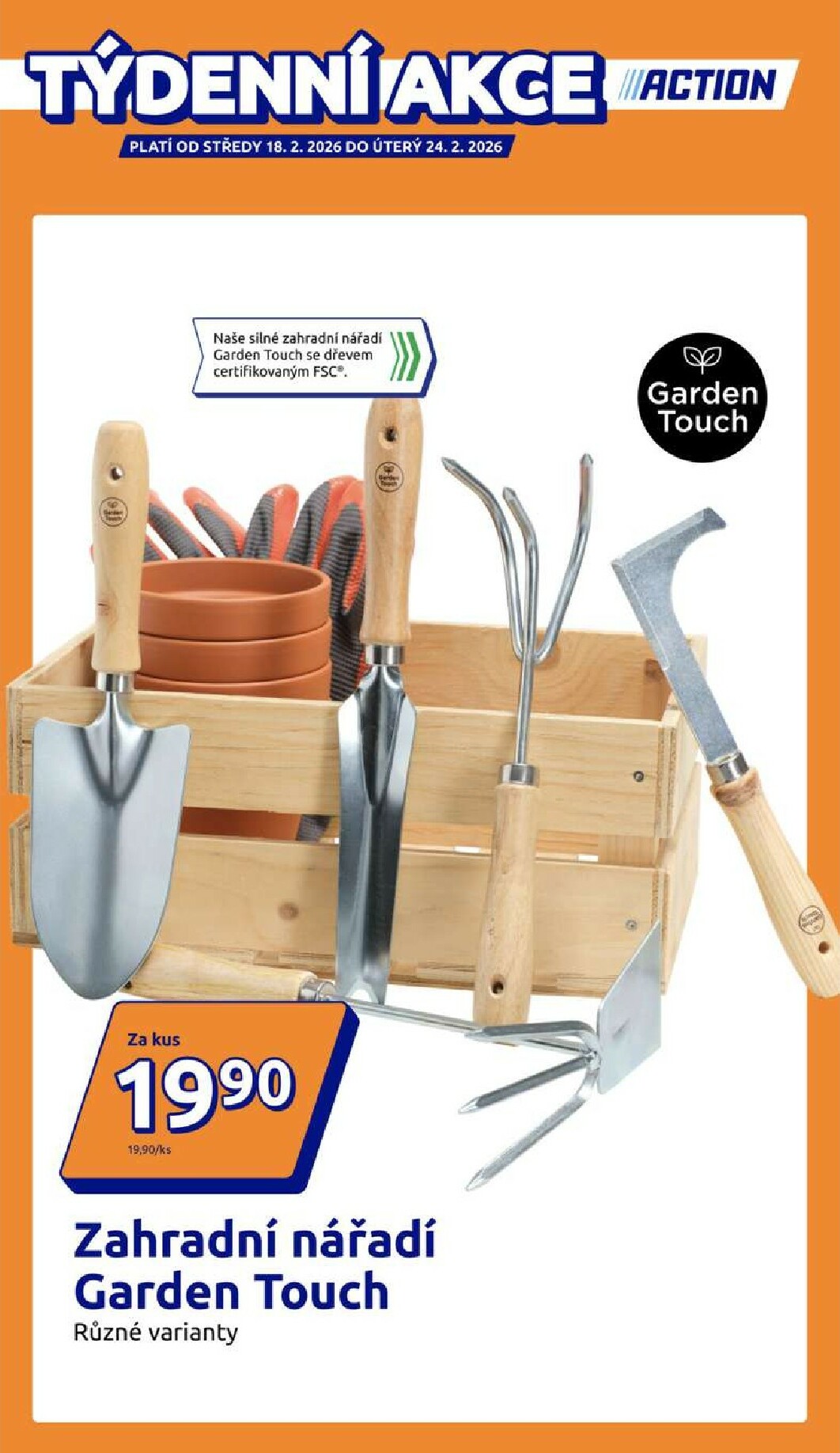 action - Action leták platný od středy 18.02.2026 do úterý 24.02.2026