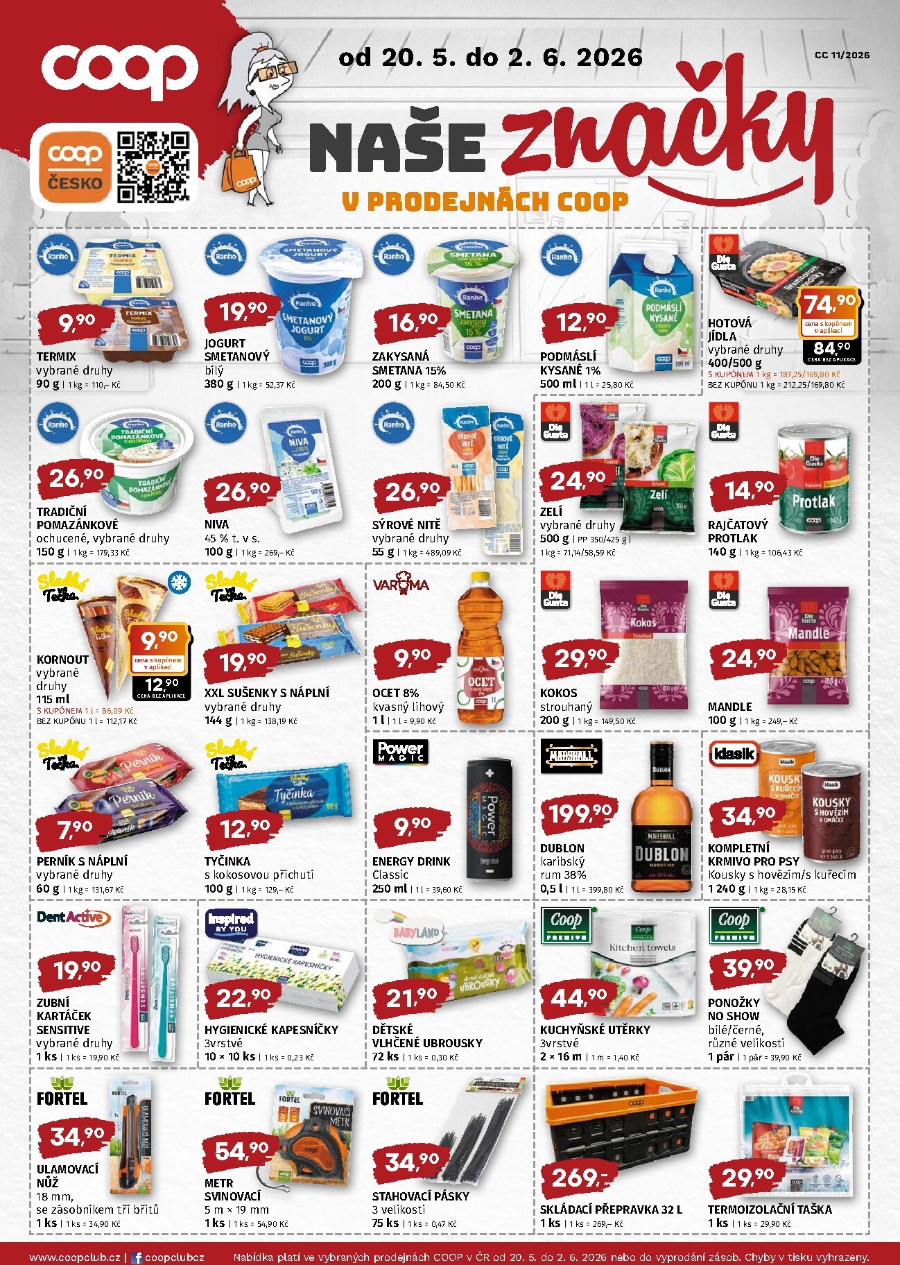 coop - Aktuální Coop - Naše značky leták platný od středy 20.05.2026 do úterý 02.06.2026 - page: 2