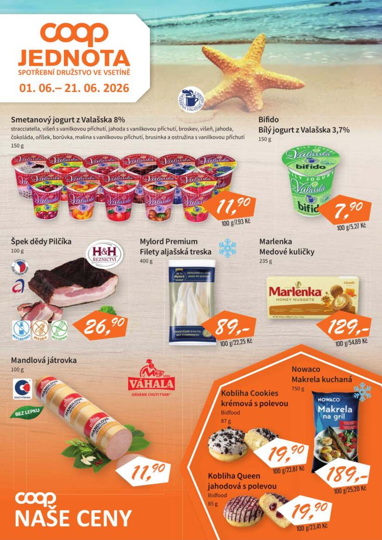 coop - Coop leták na příští týden od pondělí 01.06.2026 do neděle 21.06.2026 - page: 1