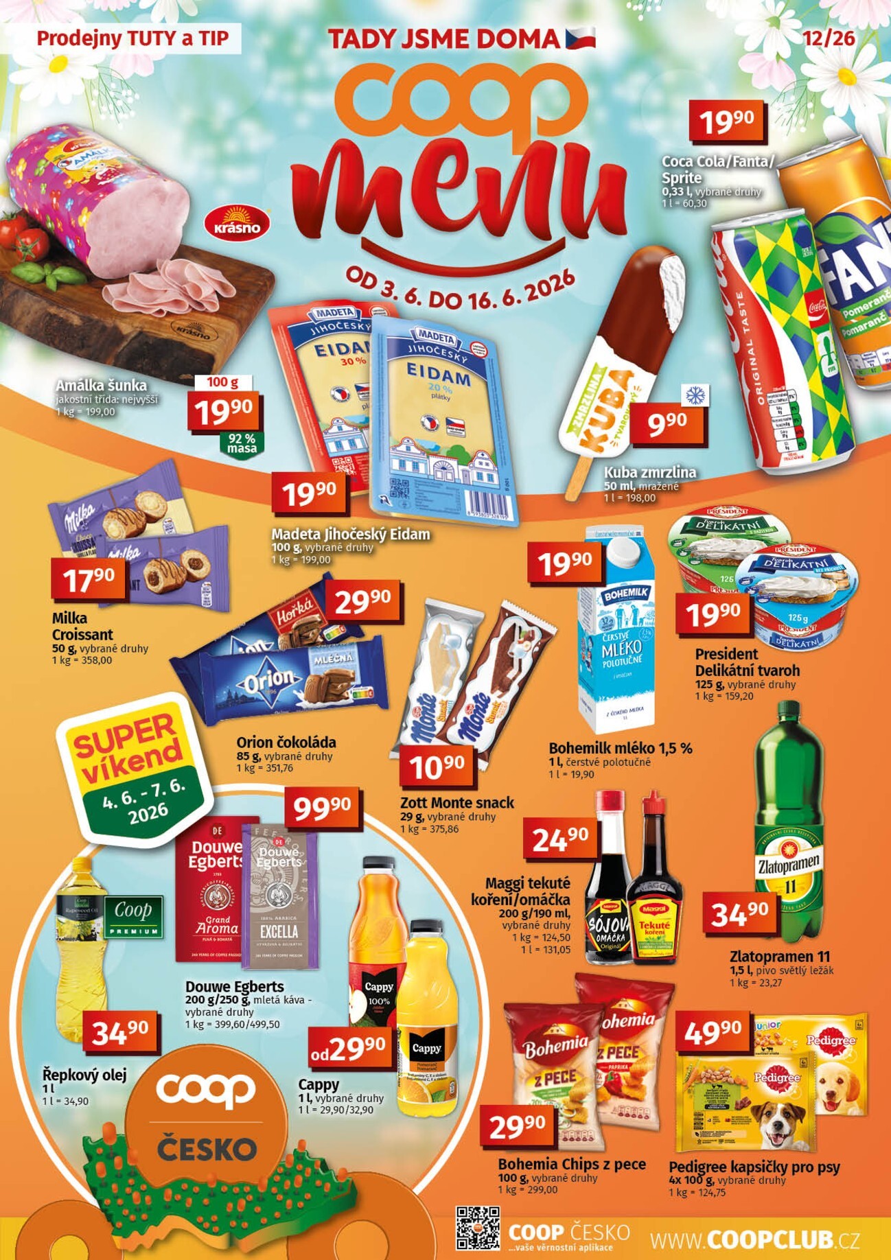coop - Aktuální Coop leták platný od středy 03.06.2026 do úterý 16.06.2026