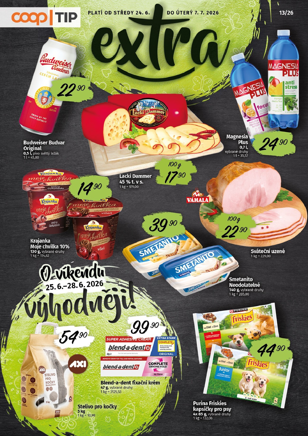coop - Budoucí Coop - Tip Extra leták platný od středy 24.06.2026 do úterý 07.07.2026