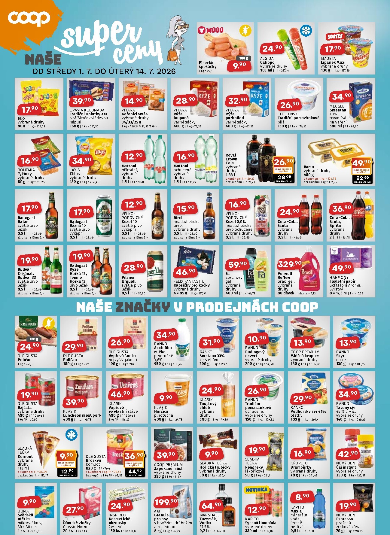 coop - Budoucí COOP - Jižní Čechy leták platný od středy 01.07.2026 do úterý 14.07.2026 - page: 2