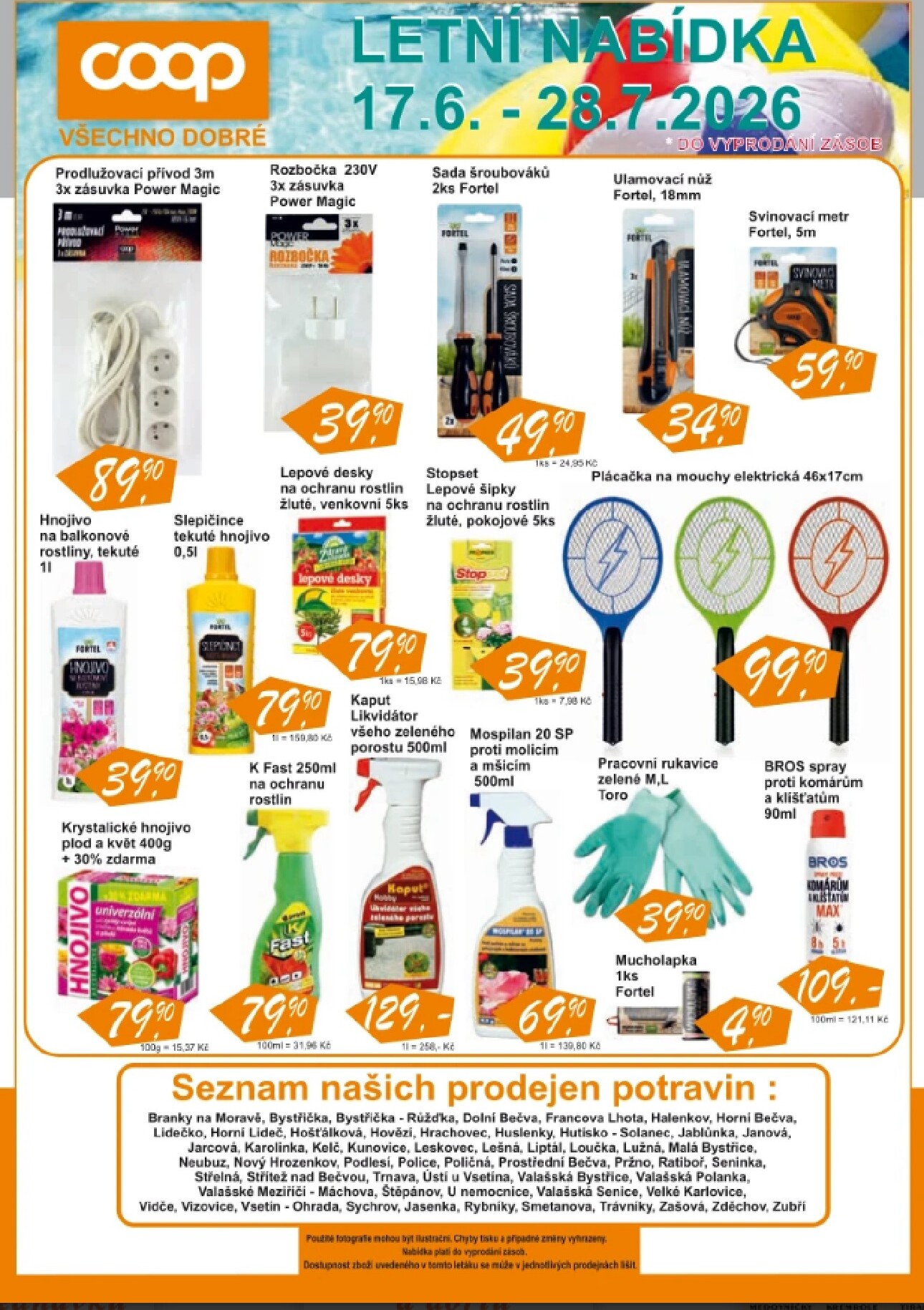 coop - Aktuální Coop - Letní nabídka leták platný od středy 17.06.2026 do úterý 28.07.2026 - page: 4