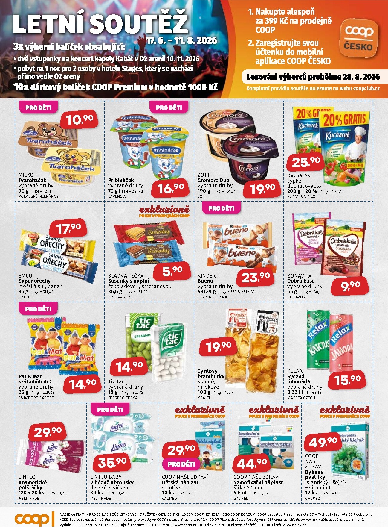 coop - Budoucí Coop - Západní Čechy leták platný od středy 15.07.2026 do úterý 28.07.2026 - page: 3