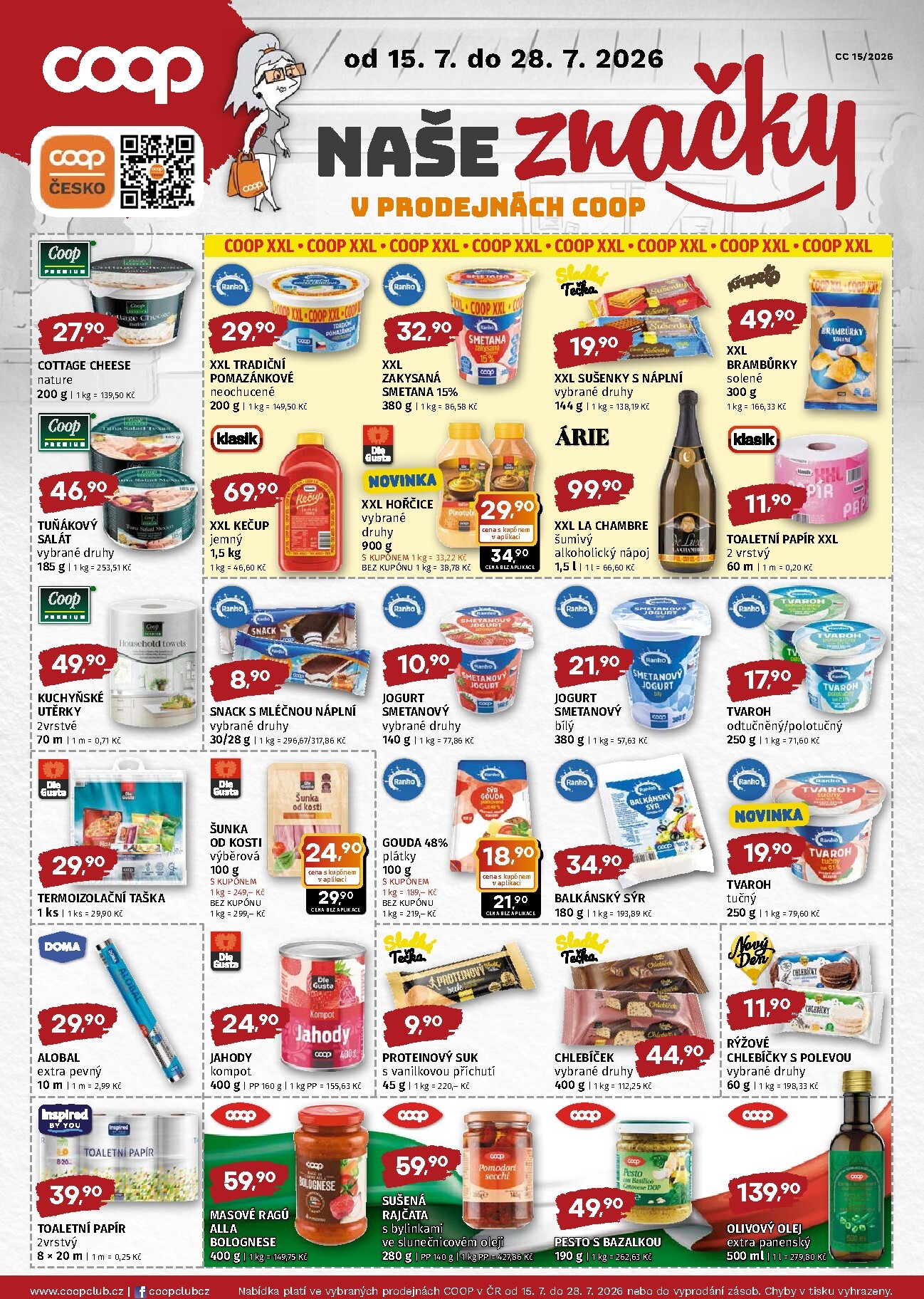 coop - Aktuální Coop - Naše značky leták platný od středy 15.07.2026 do úterý 28.07.2026 - page: 2