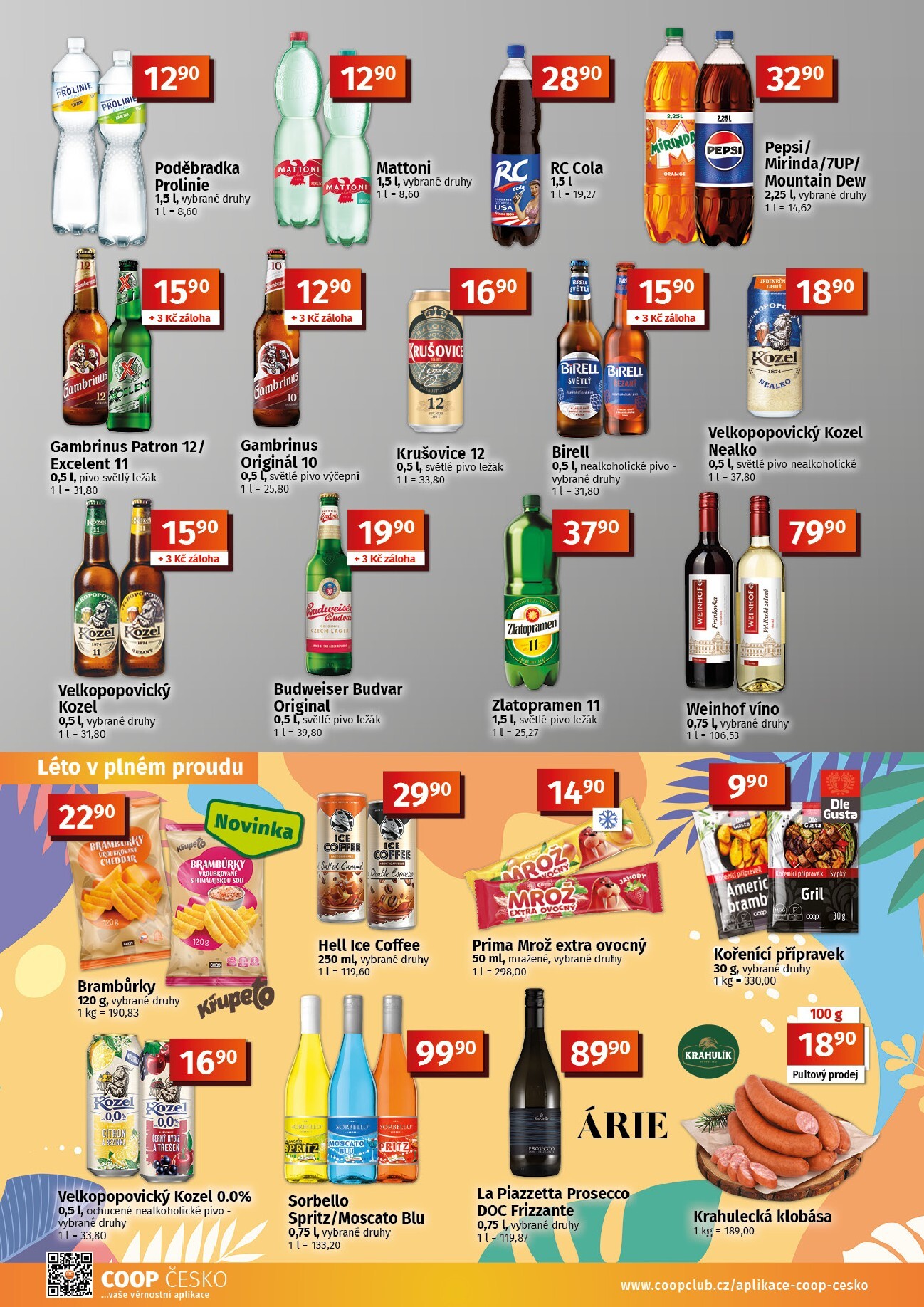 coop - Aktuální Coop - Tuty-Tip Menu leták platný od středy 29.07.2026 do úterý 11.08.2026 - page: 8