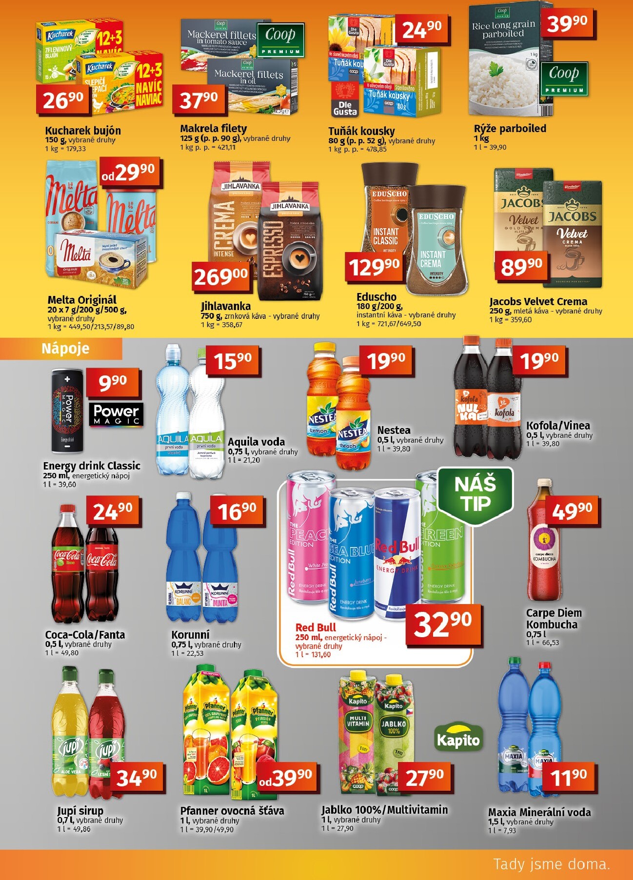 coop - Aktuální Coop - Tuty-Tip Menu leták platný od středy 29.07.2026 do úterý 11.08.2026 - page: 7