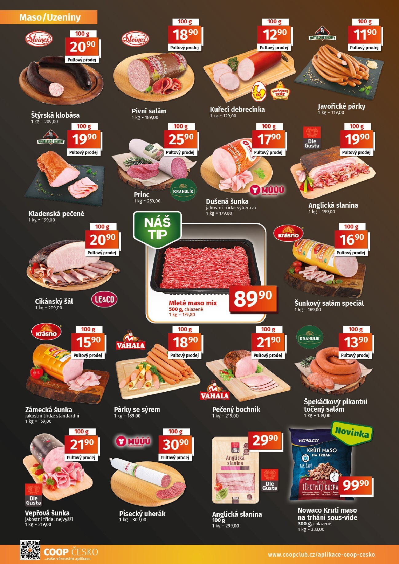 coop - Aktuální Coop - Tuty-Tip Menu leták platný od středy 29.07.2026 do úterý 11.08.2026 - page: 2
