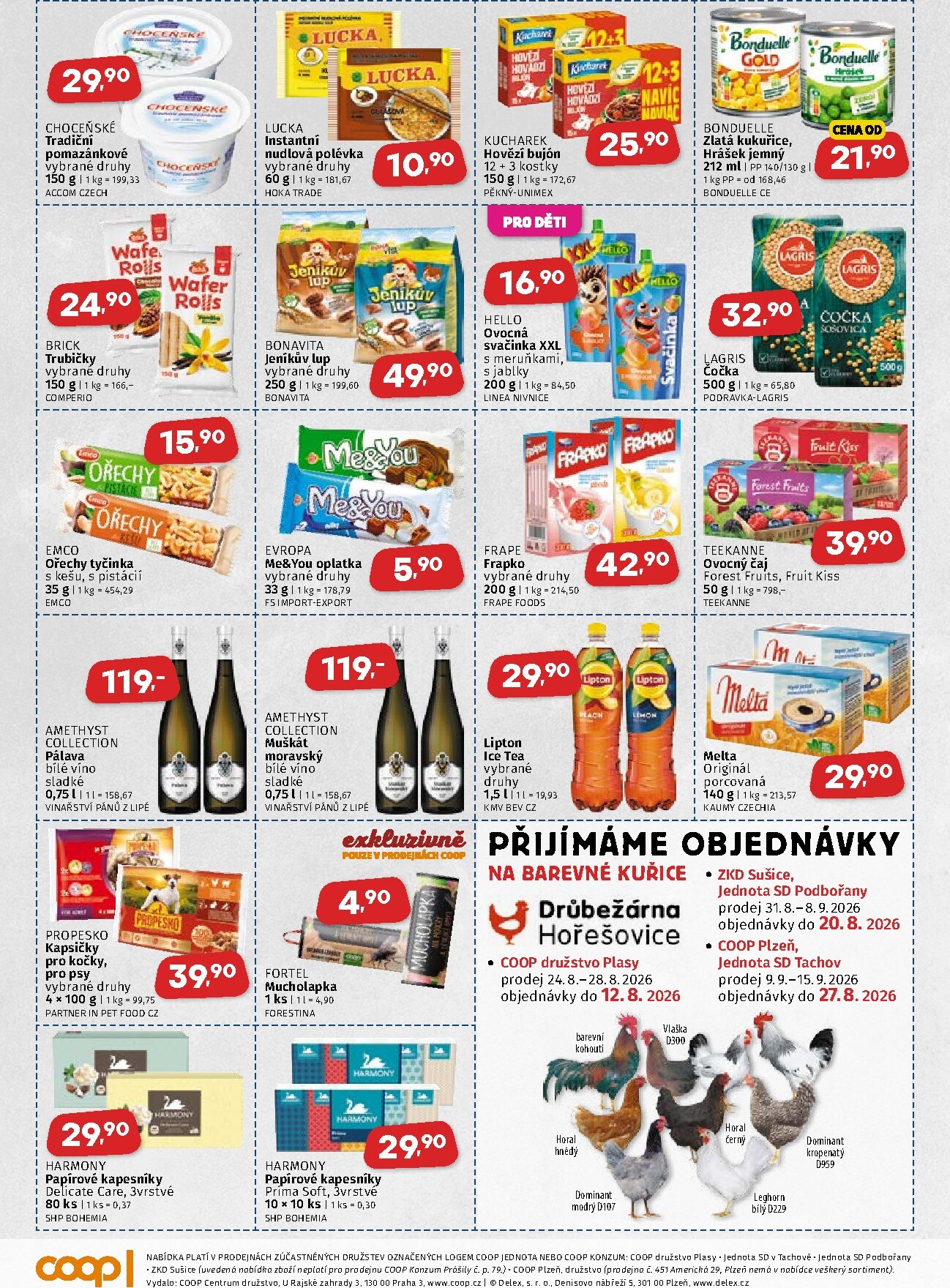 coop - Aktuální Coop - Západní Čechy leták platný od středy 29.07.2026 do úterý 11.08.2026 - page: 3