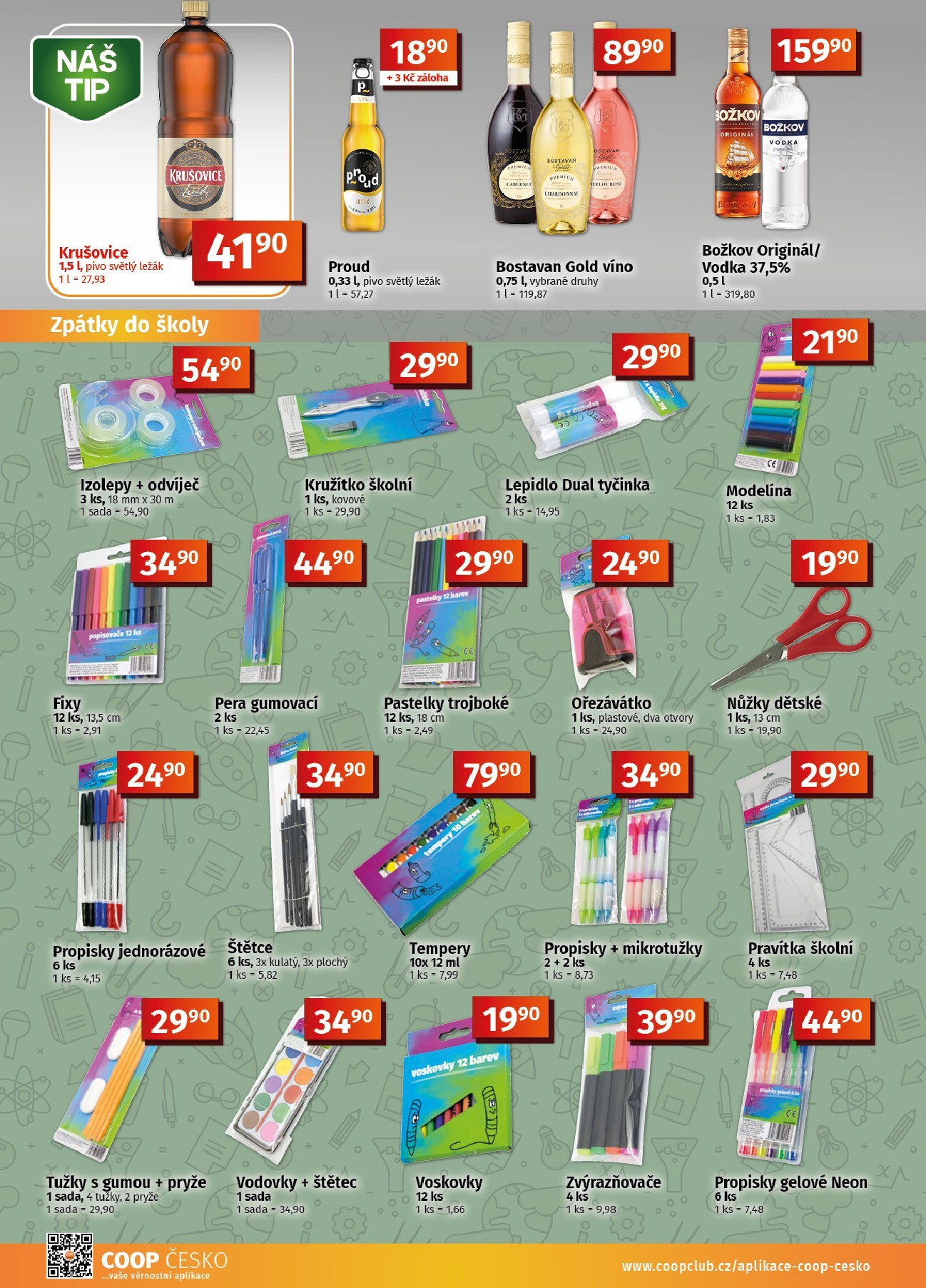 coop - Aktuální Coop Tuty a Tip Menu leták platný od středy 12.08.2026 do úterý 25.08.2026 - page: 8