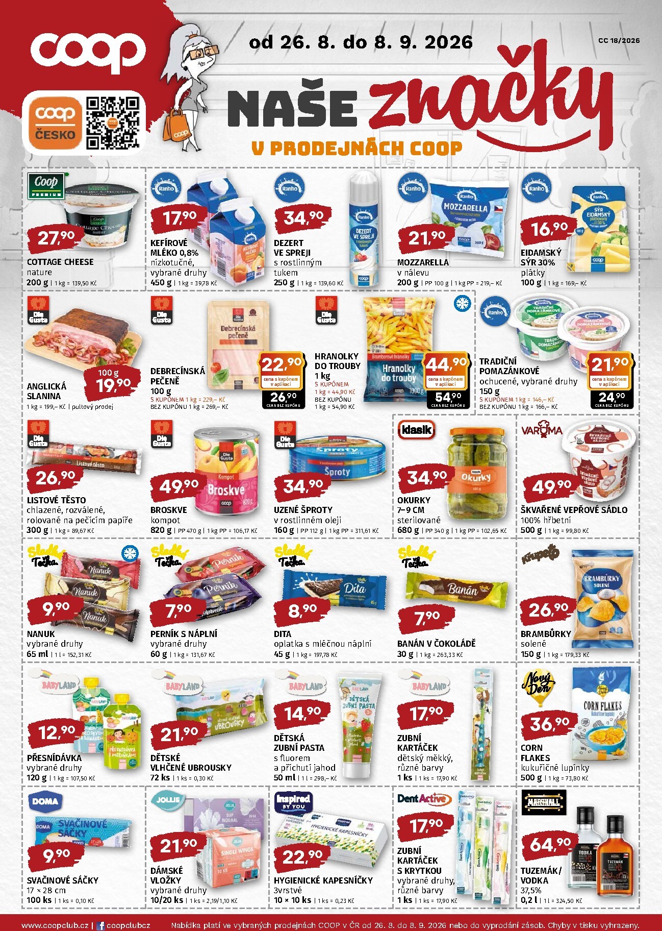 coop - Aktuální Coop Super Ceny leták platný od středy 26.08.2026 do úterý 08.09.2026 - page: 2
